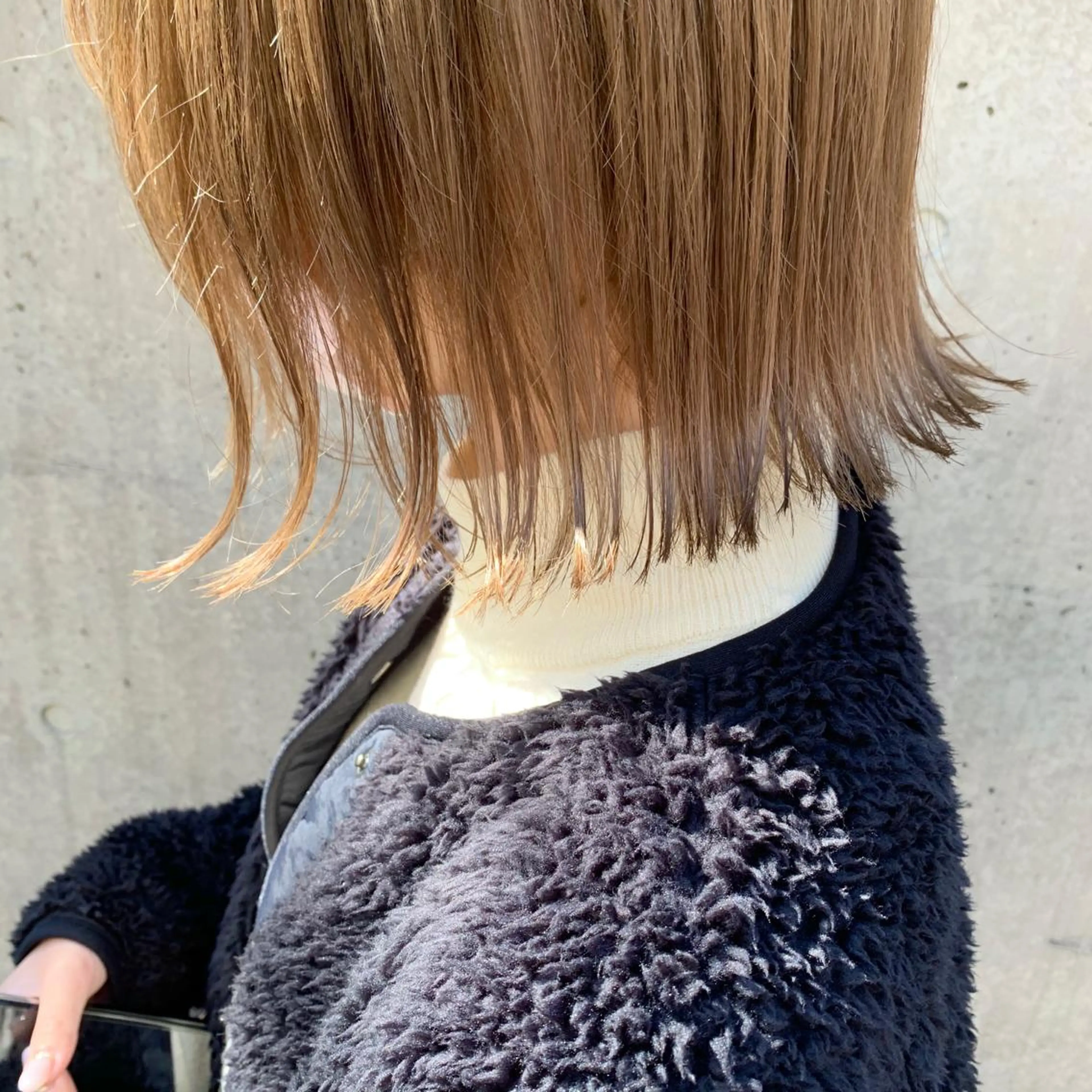 ミディアム カラー ブリーチ 🌷モテ髪推しカラー moe🐰🌷のヘアスタイル