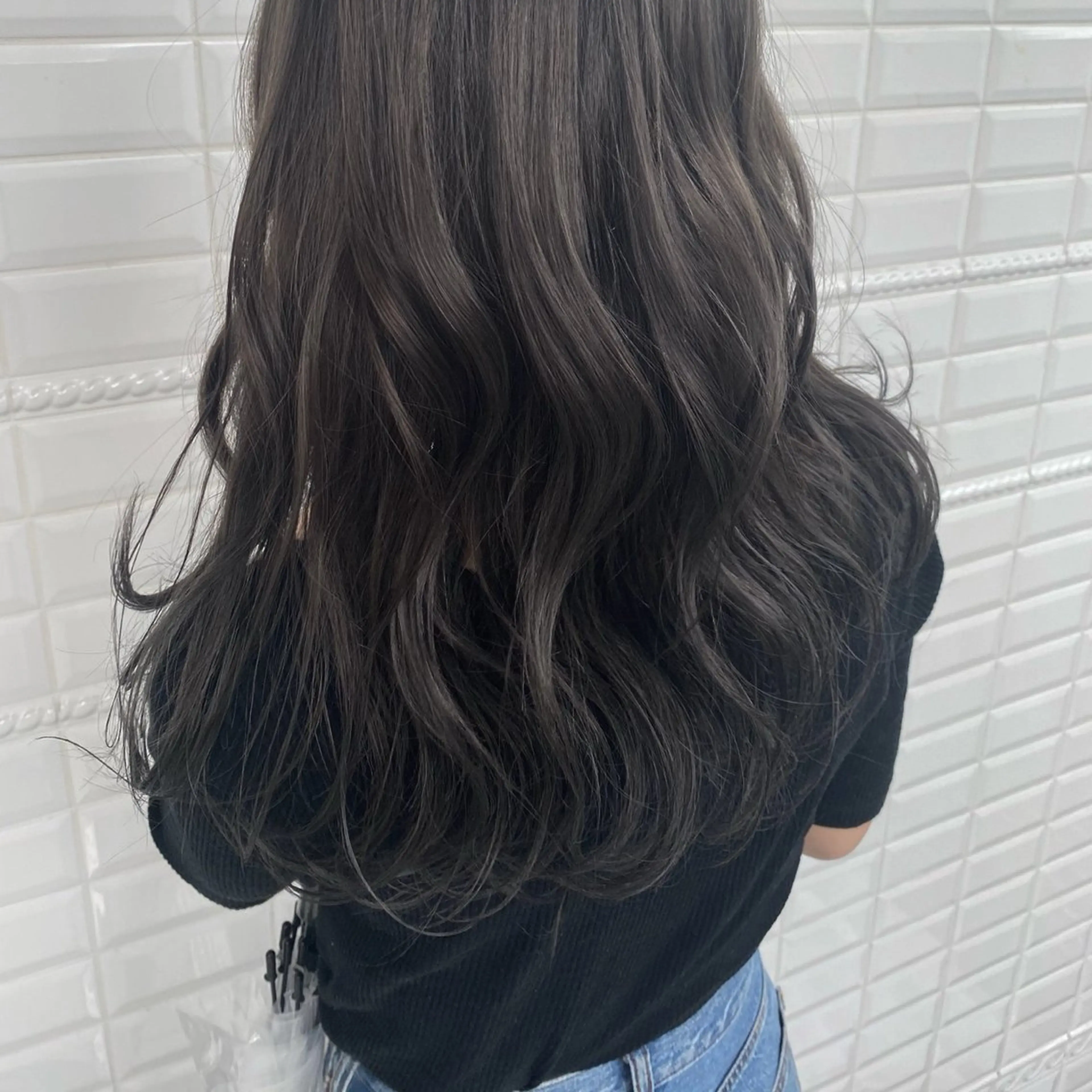 ロング カラー 透明感カラー ダブルカラー ハイライトカラー イルミナカラー インナーカラー カット ヘアカラー トリートメント ヘアー.ネイル二刀流 misa🫧のヘアスタイル