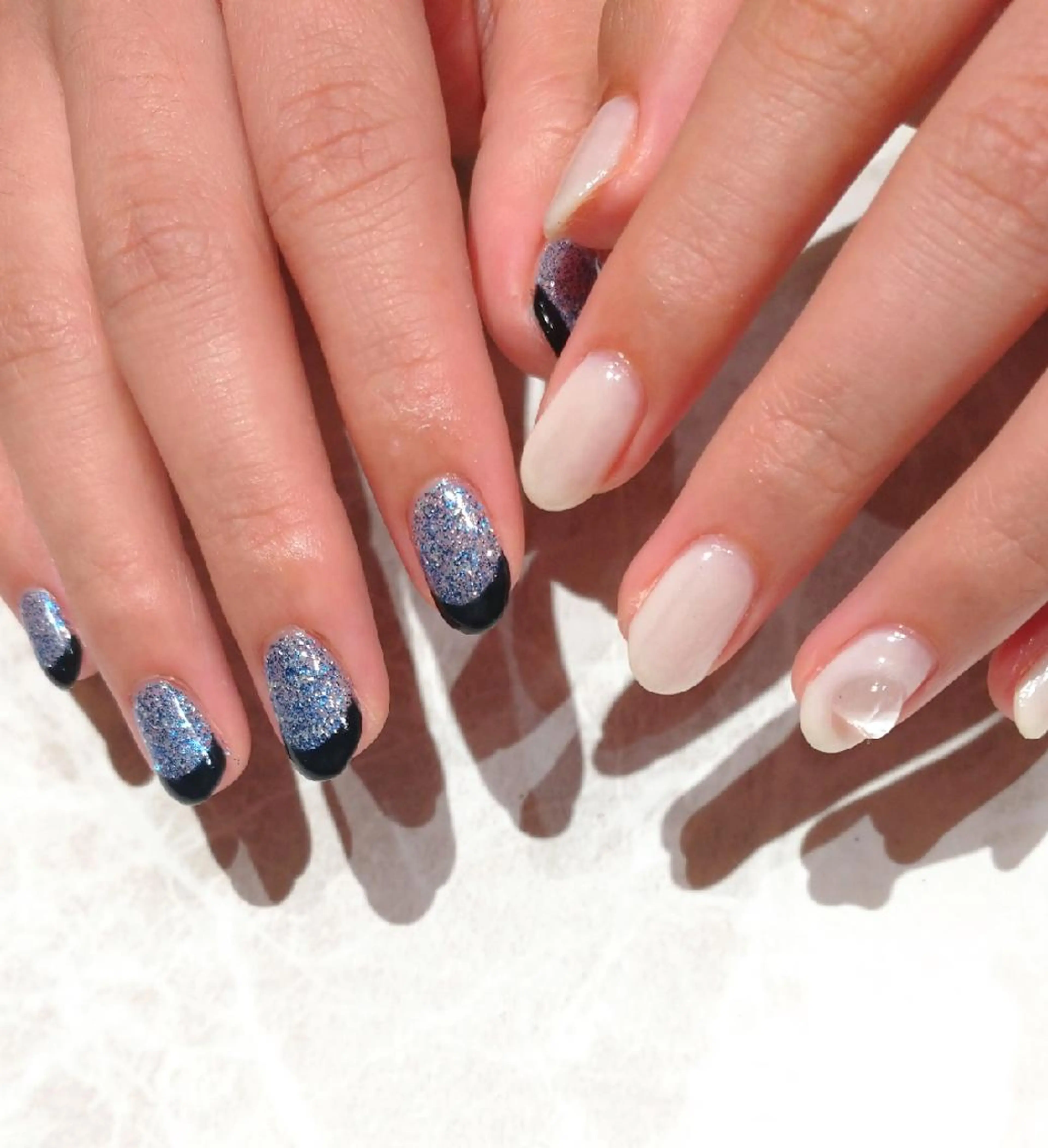 ネイル 持ち込み ハンドネイル 會田 瑠衣のネイルデザイン