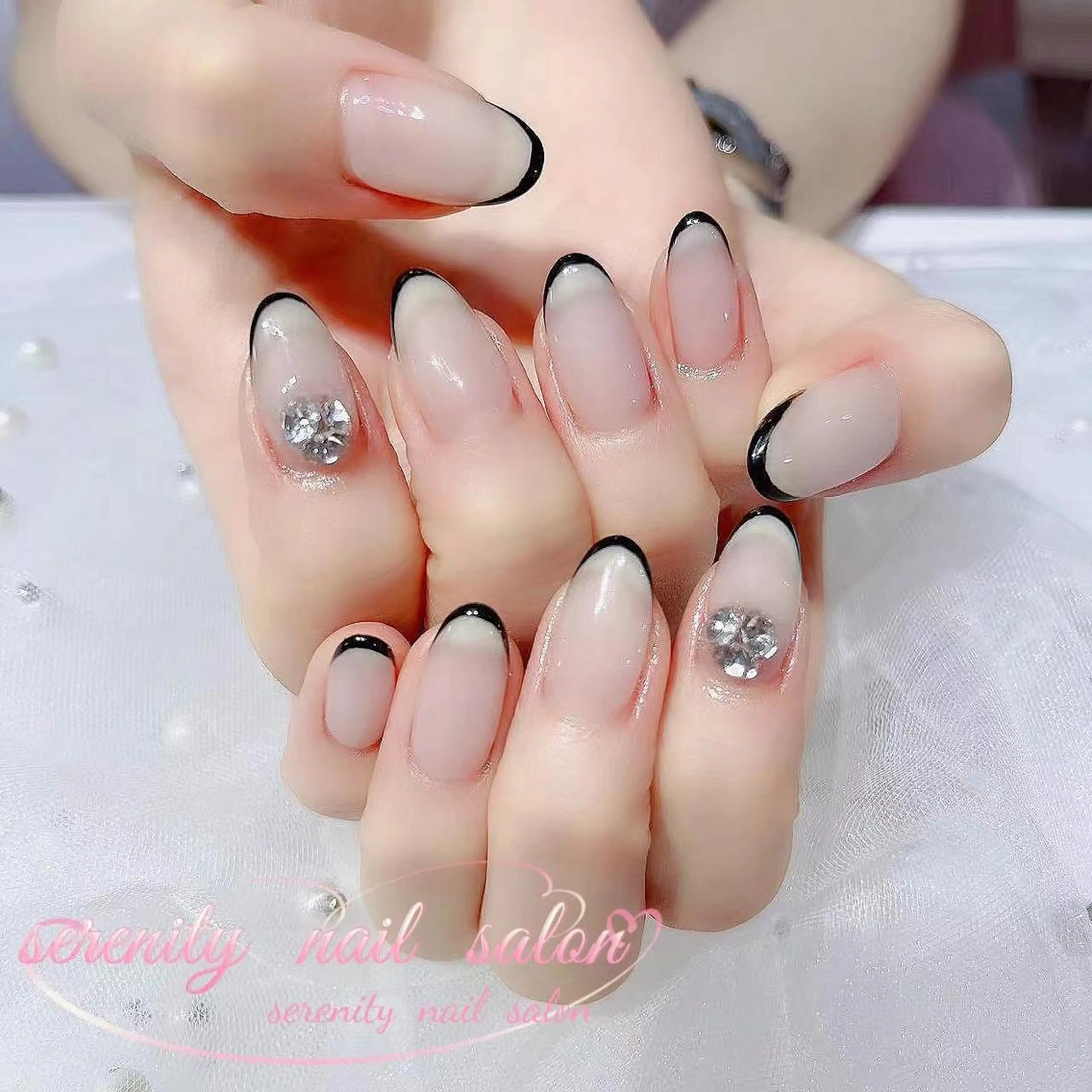 ネイル ✨Serenity ワンホンネイルのネイルデザイン