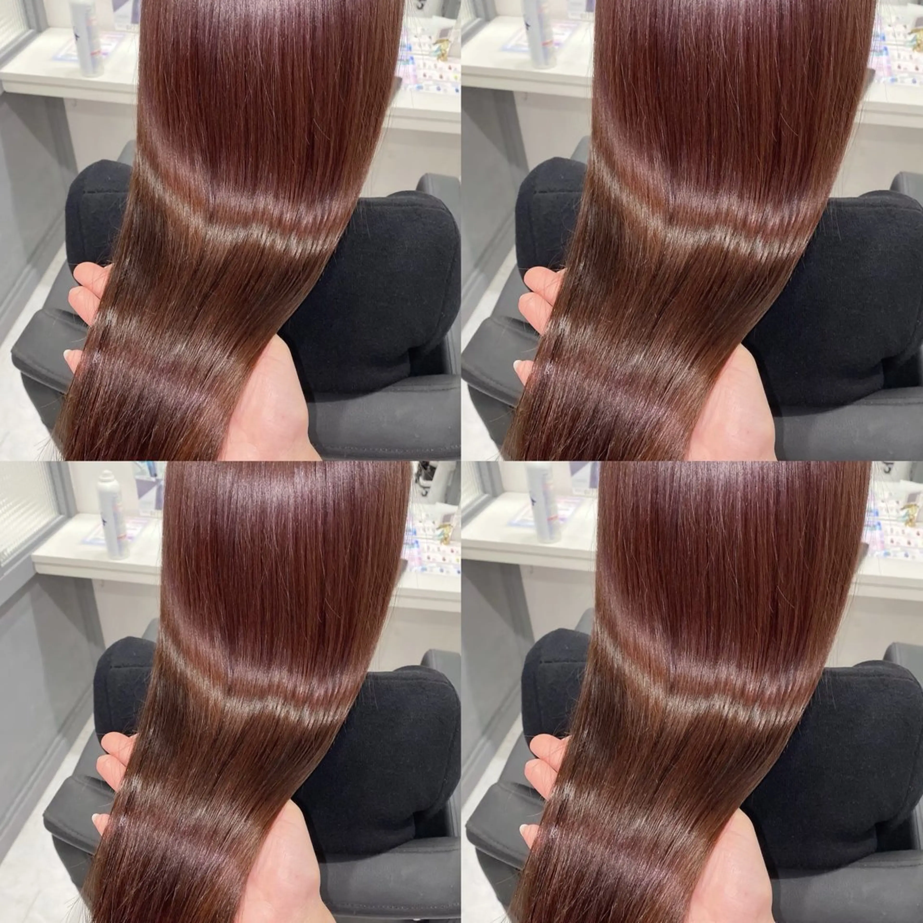 セミロング カラー 大人可愛い韓国ヘア きららのヘアスタイル