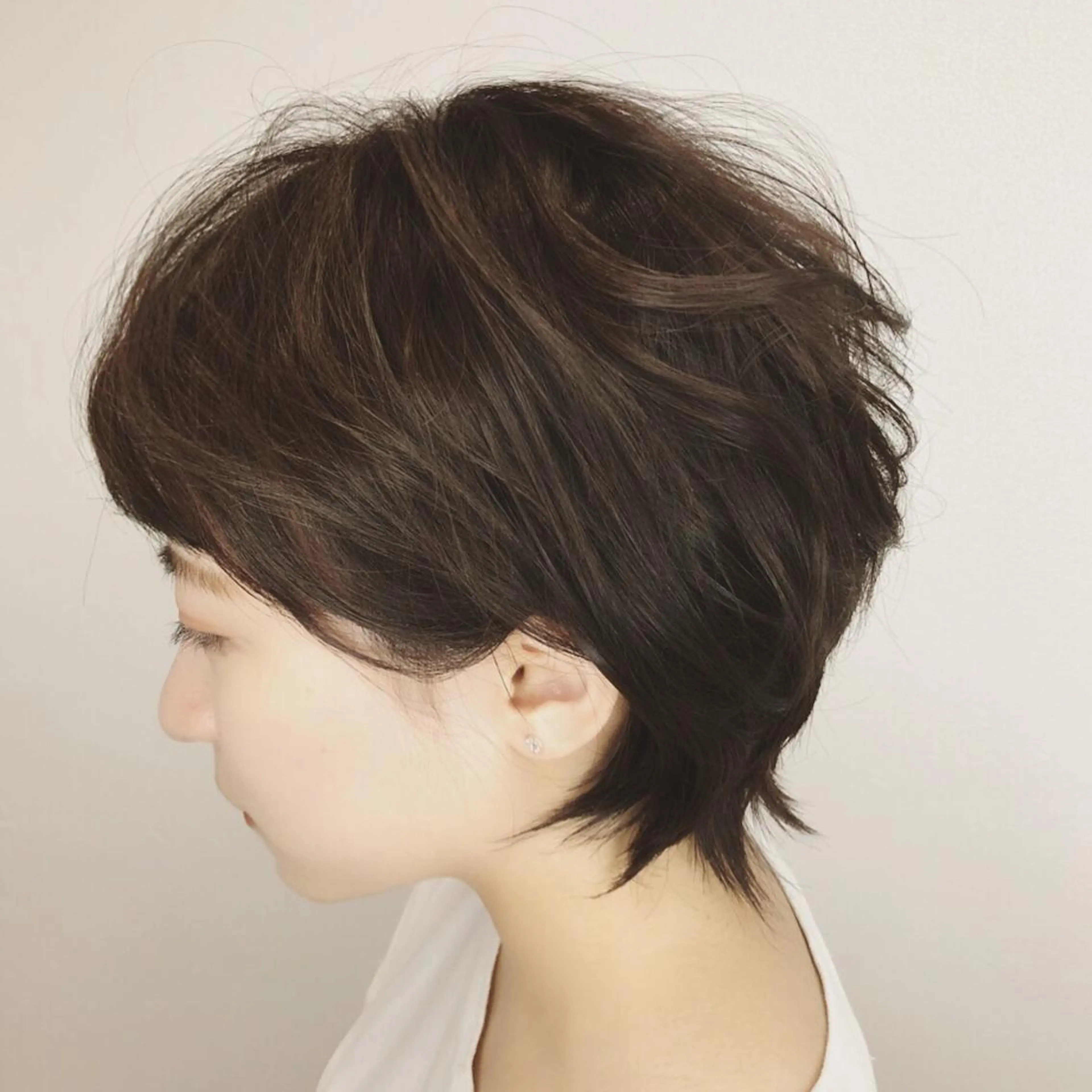 ショート カラー ショートボブ ハンサムショート ボブ ショートヘア 小顔カット カット ヘアカラー トリートメント セレスト心斎橋所属・上田 篤史のヘアスタイル