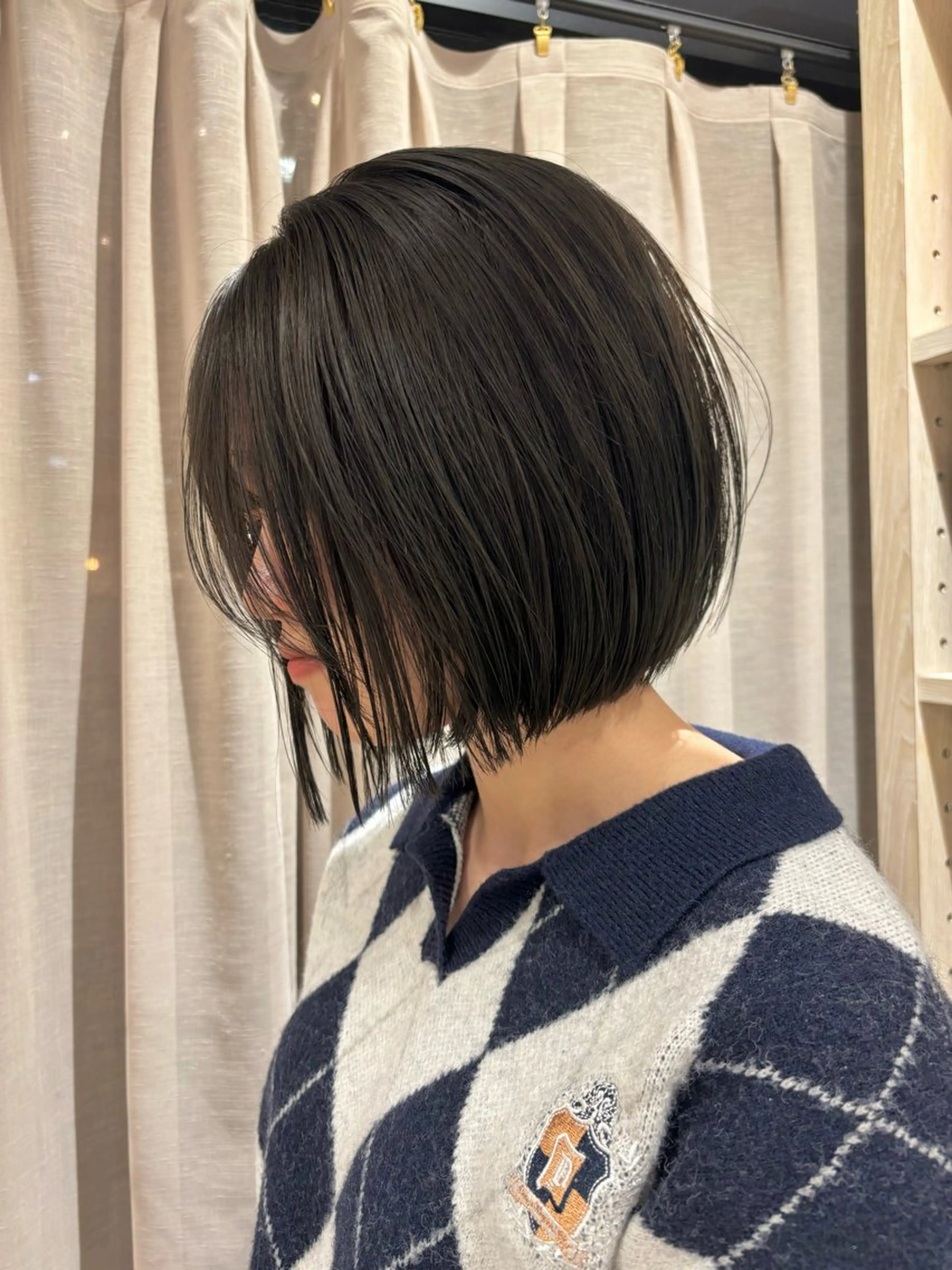 ショート ヘアカラー izumi/ ボブ/パーマのヘアスタイル
