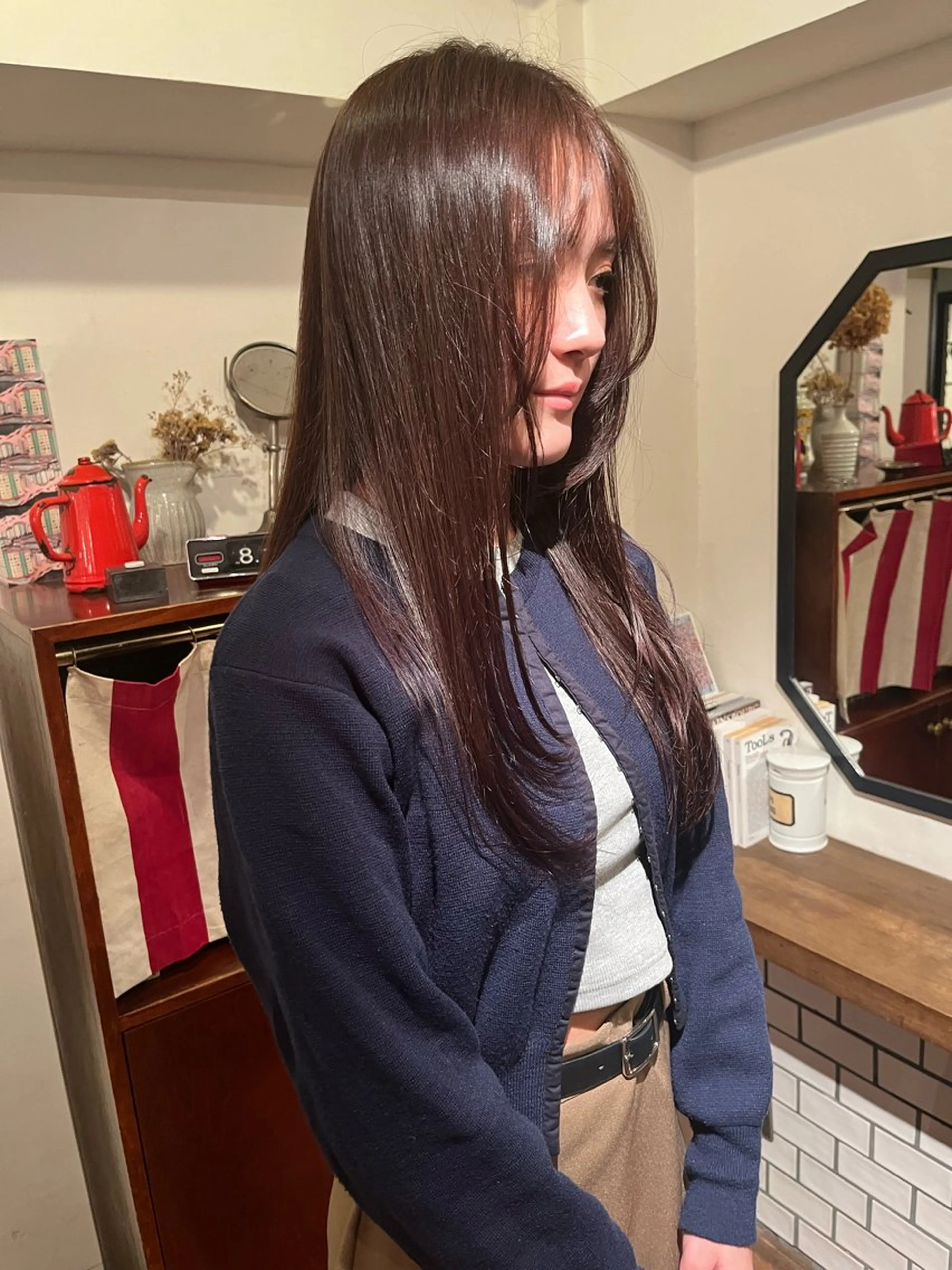 ロング ヘアカラー トリートメント 韓国/Y2K 👽土田大珠👽のヘアスタイル