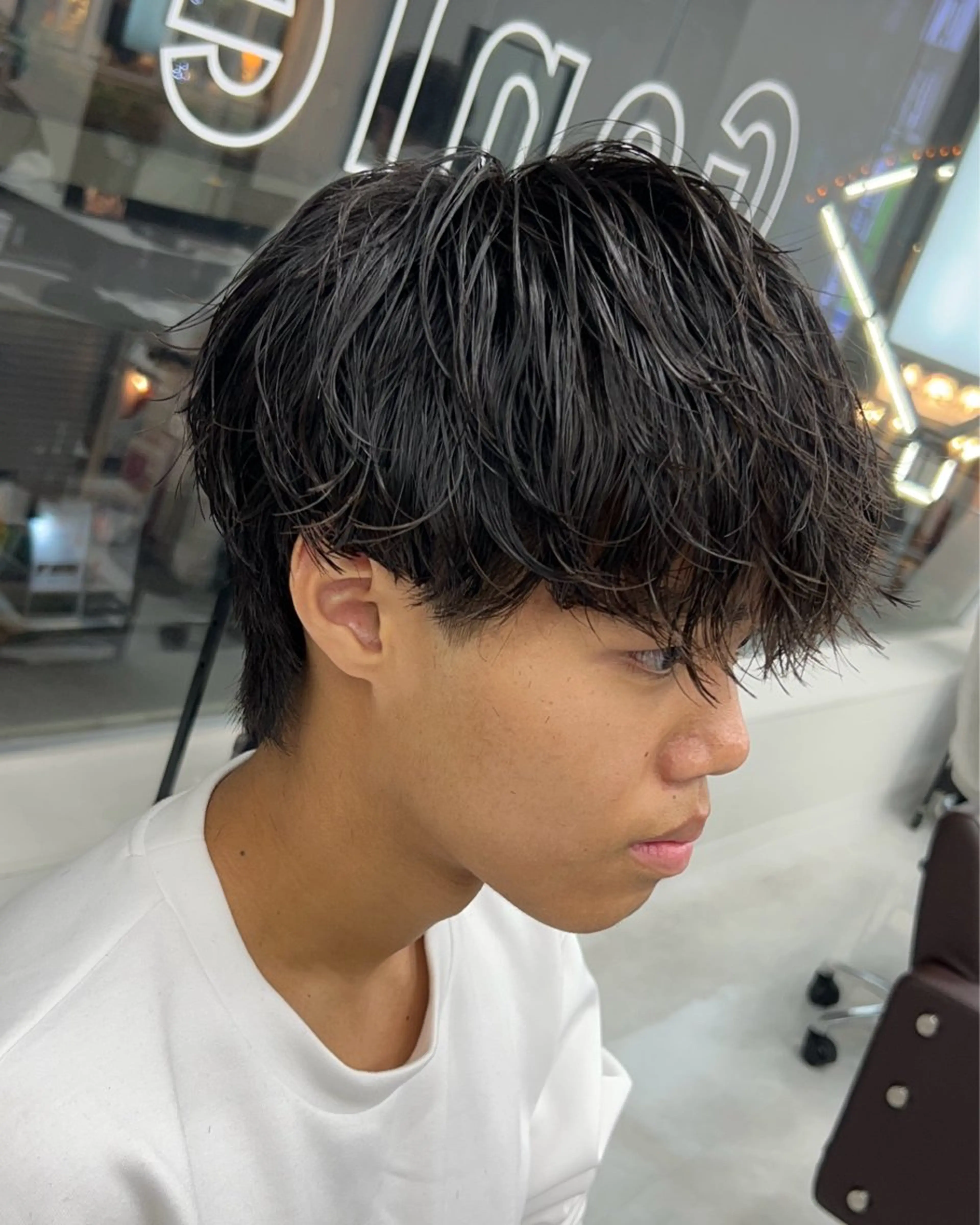 パーマ メンズ カット パーマ シャドウパーマ/ メンズ/KENTAのヘアスタイル