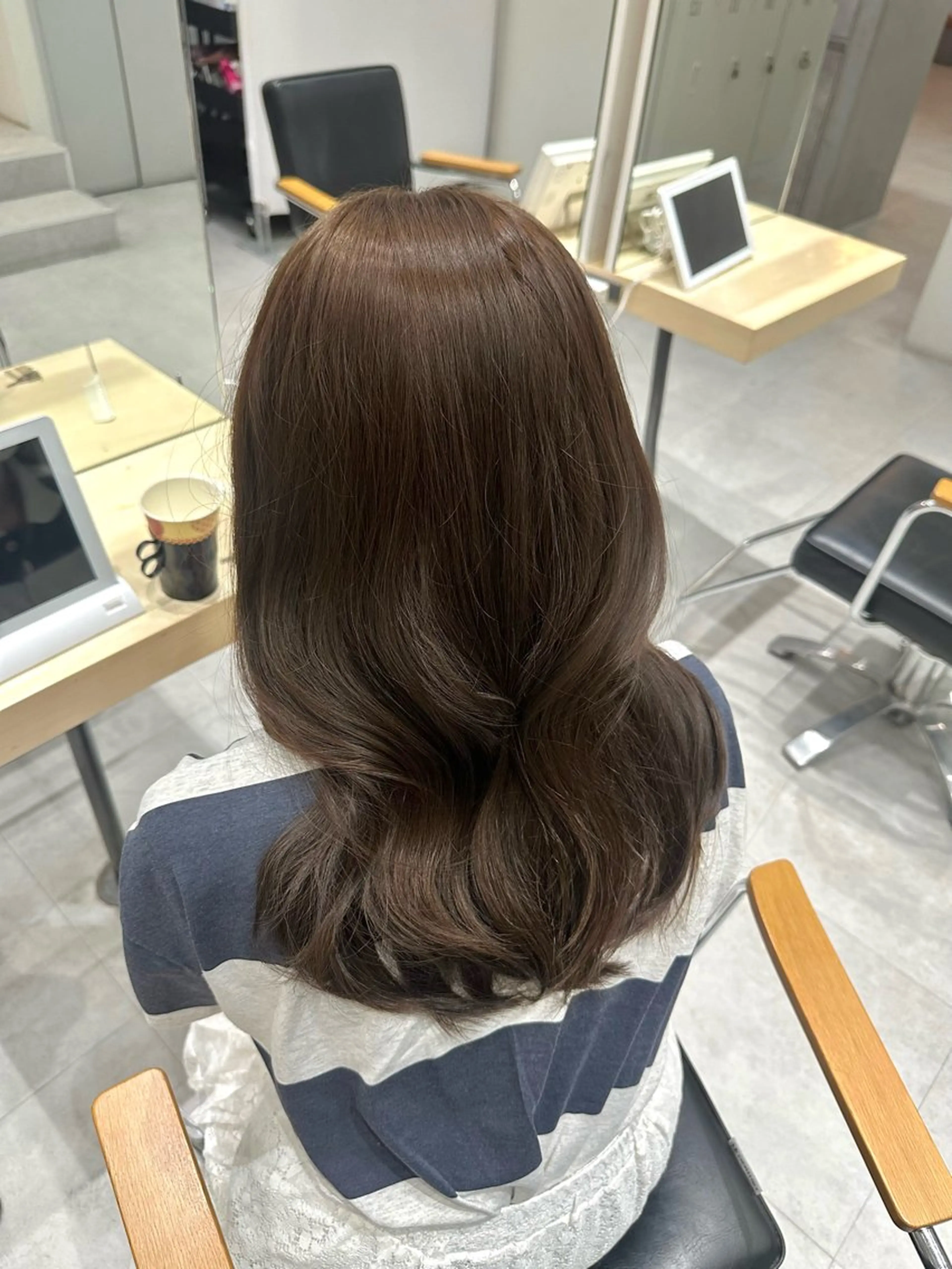 【9月限定】ブリーチなしWカラー➕トリートメント🫧の写真