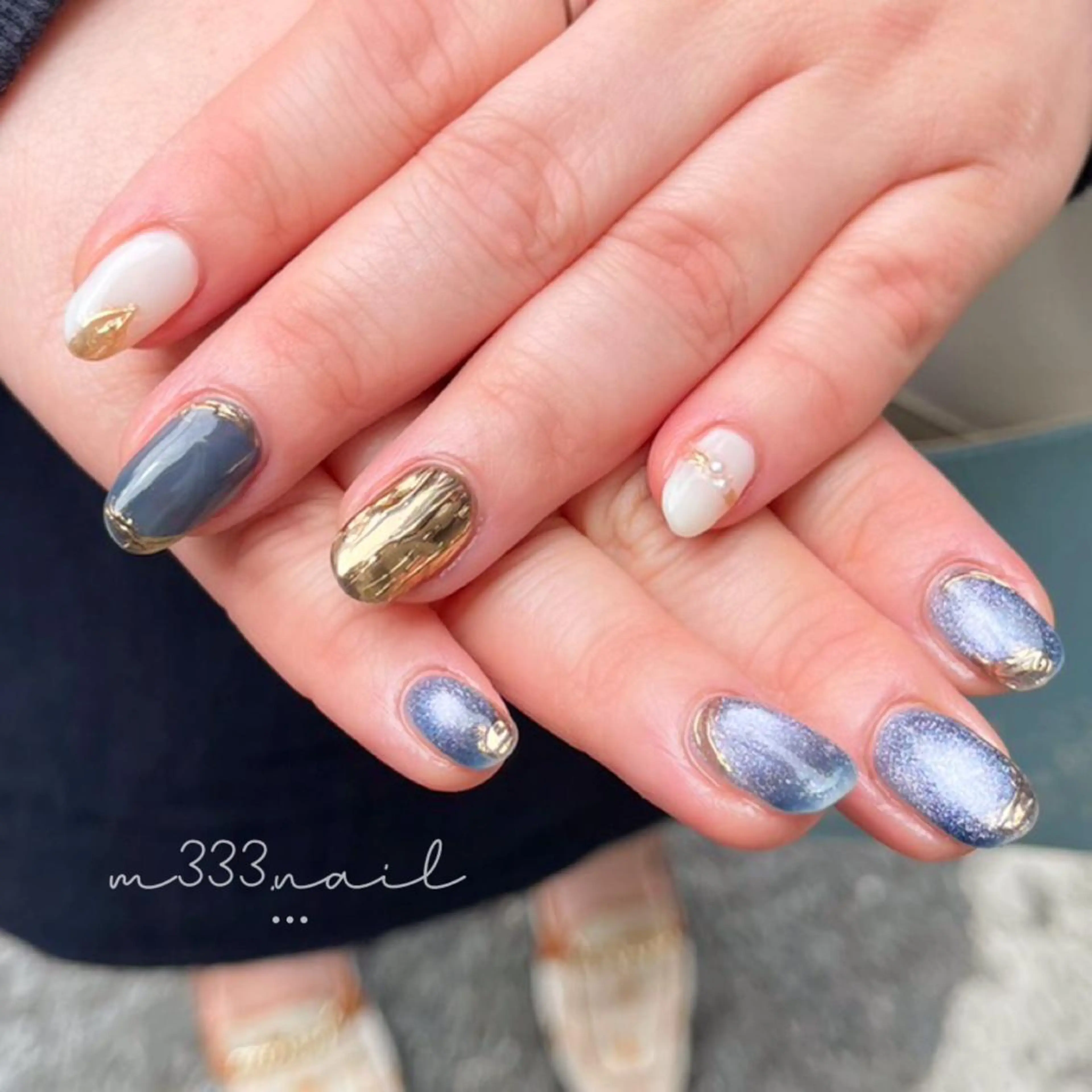 ネイル ハンドネイル hair MILE.所属・MILE. mukonosouのネイルデザイン