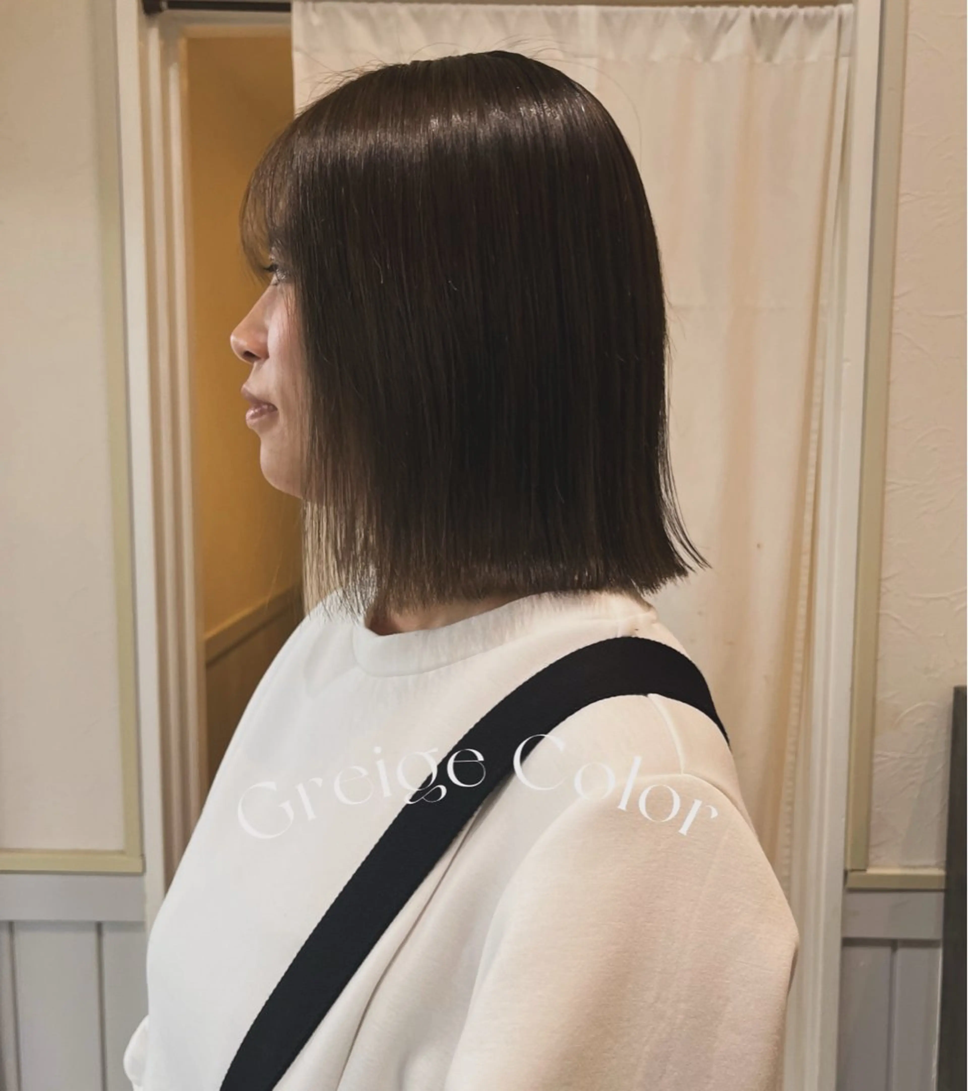 ミディアム カット ヘアカラー トリートメント 金沢市/美容師/ 岡島由希美のマツエク・マツパデザイン