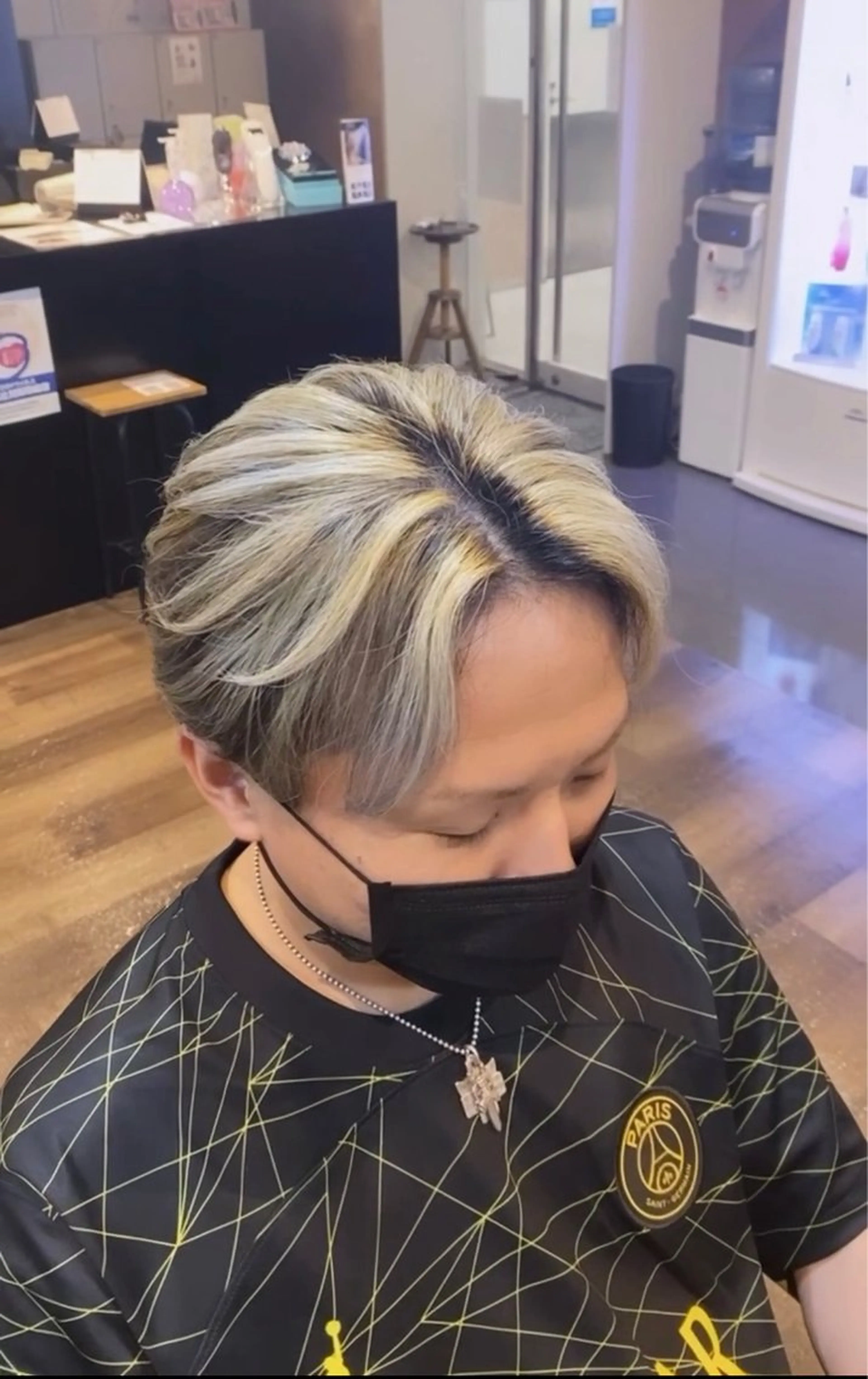 カラー メンズ メンズブリーチ ブリーチ STYLE エキシティ店所属・【似合わせパーマ】 STYLE 杉原　魁のヘアスタイル