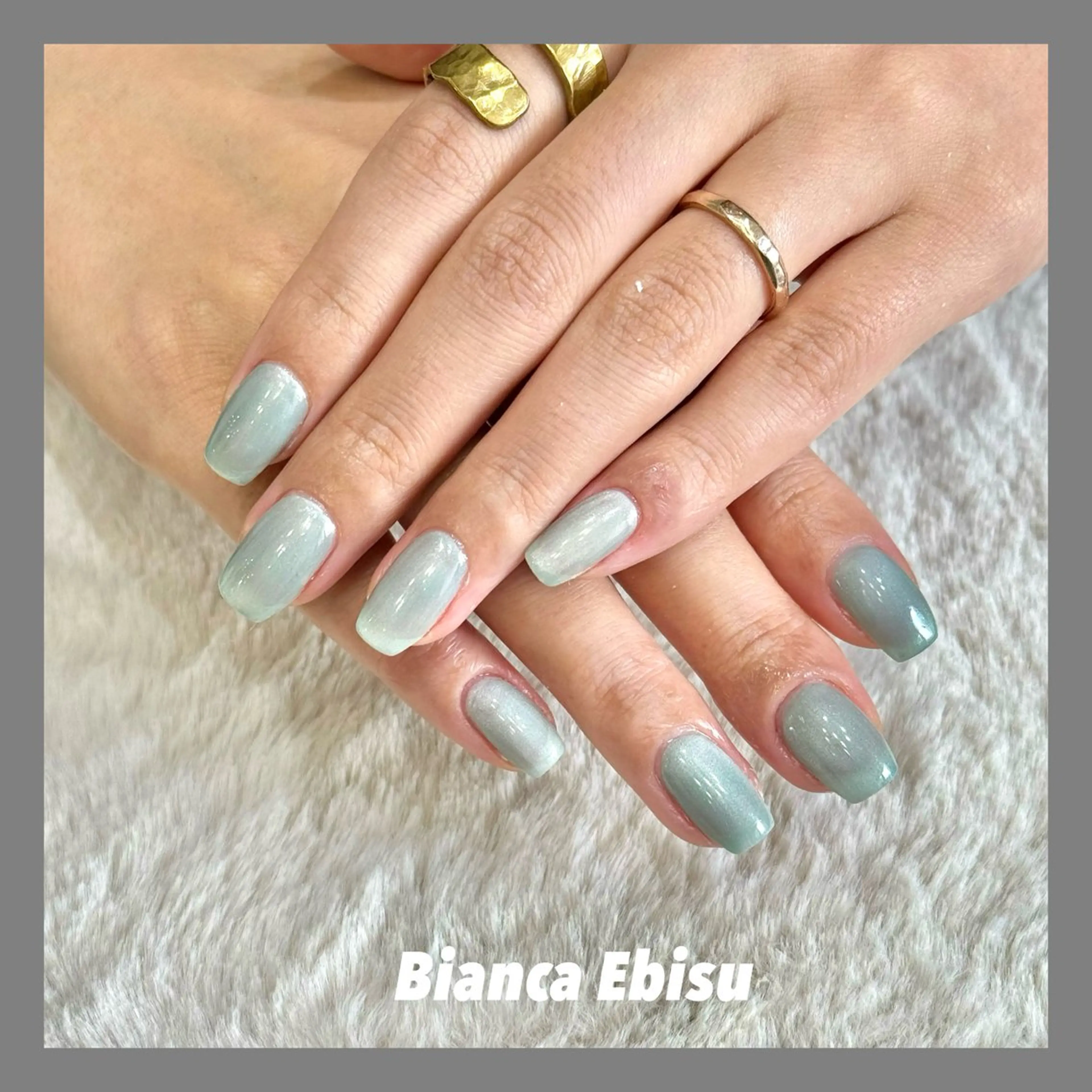 ネイル マグネットネイル ハンドネイル bianca TORII🌞のネイルデザイン