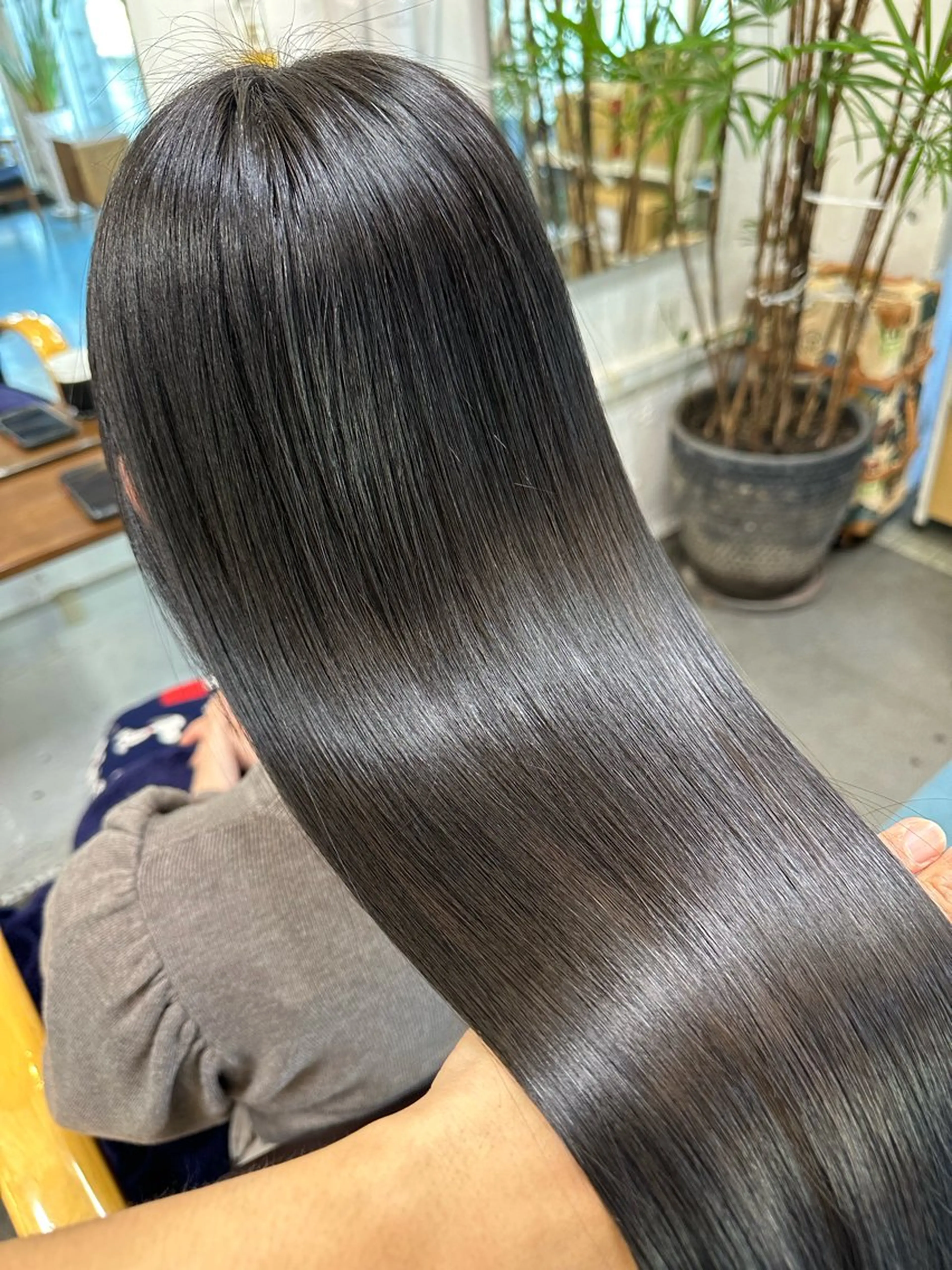 ロング 髪質改善 カット トリートメント 【髪質改善】に特化 オリーブオイルクラブのヘアスタイル