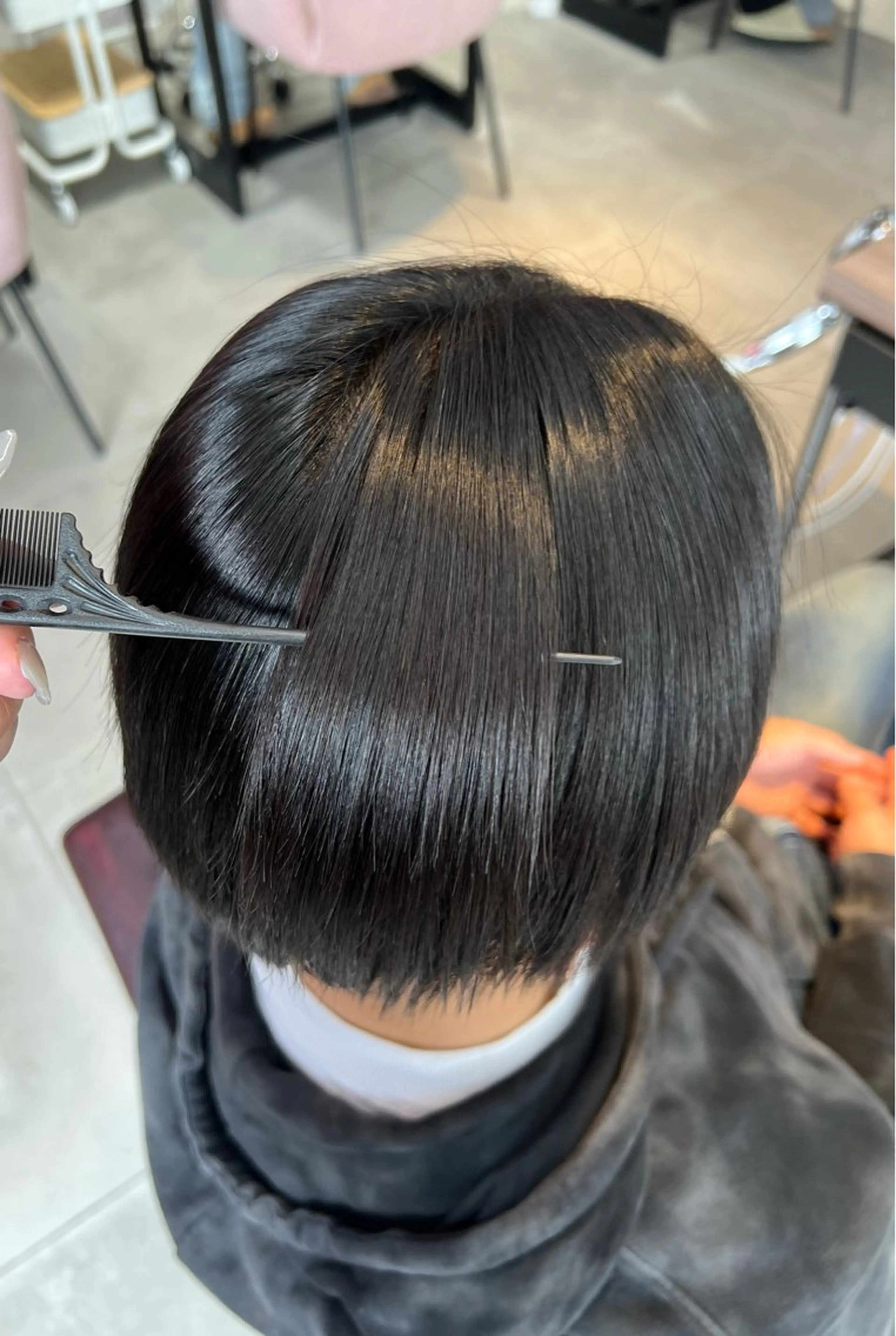 ショート メンズ 縮毛矯正 Kako🫧⭐️ アシスタント/モデルのヘアスタイル