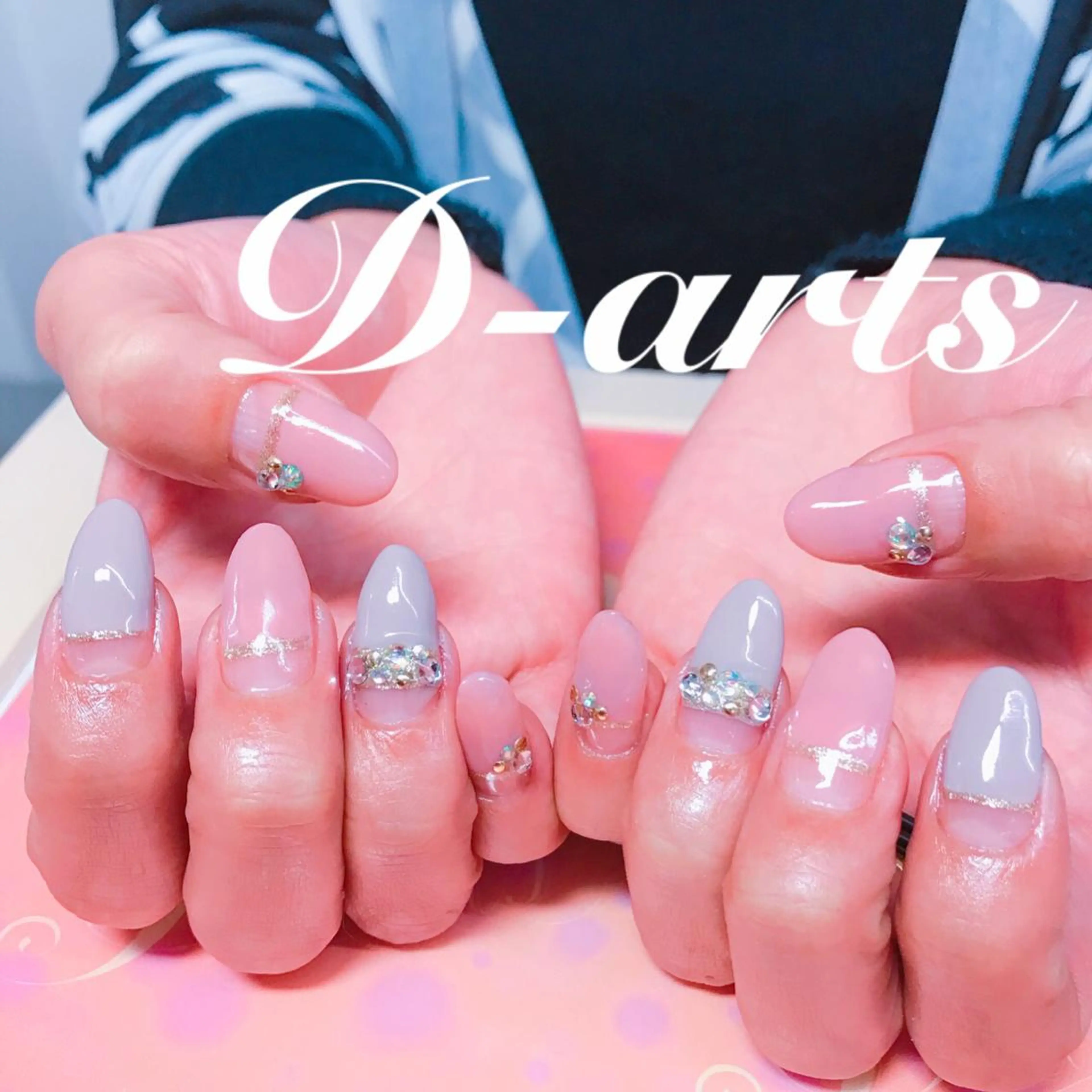 ネイル 長さ出し S&S 村田小百合のネイルデザイン