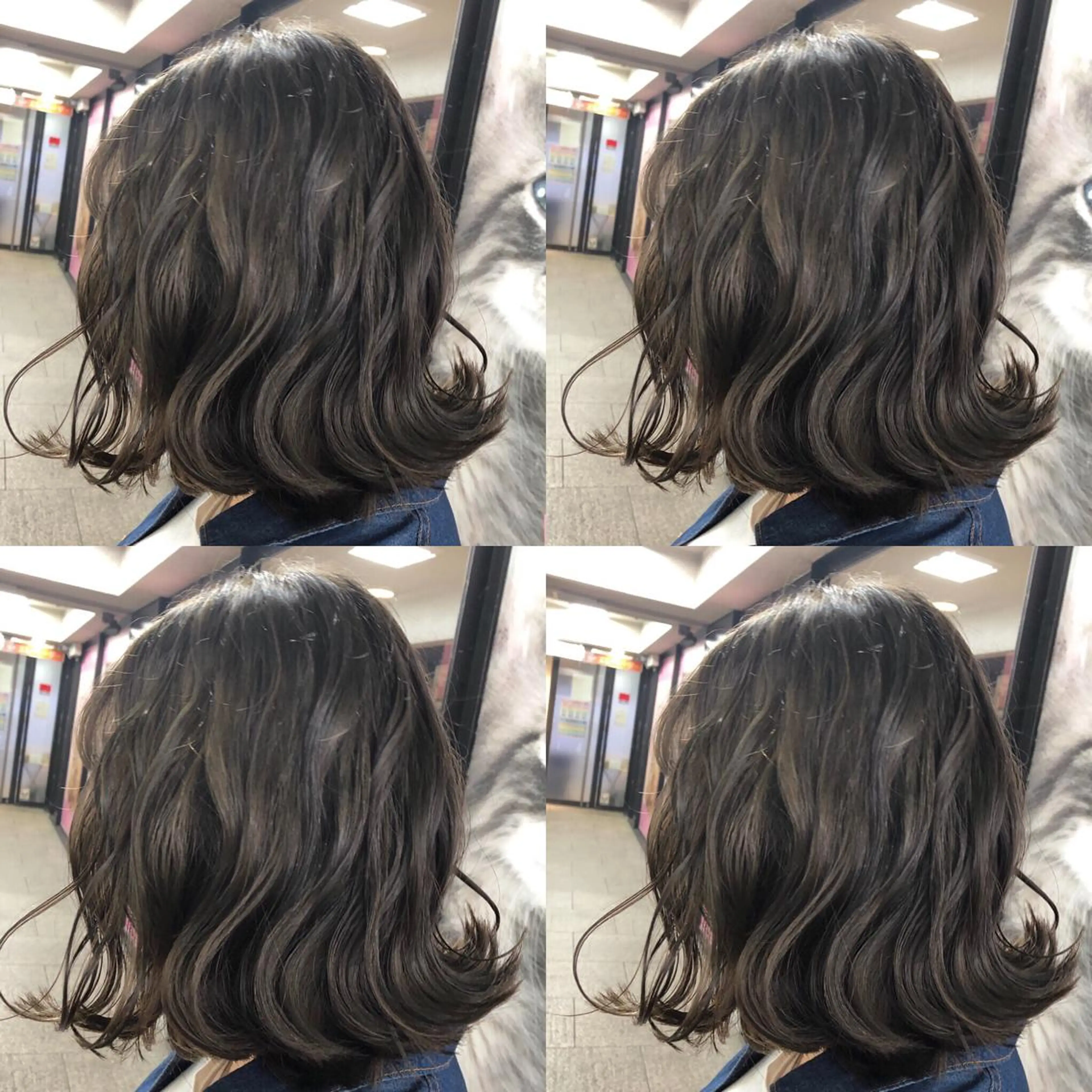 ショート カラー アッシュ 透明感カラー ハイライトカラー ハイライト JILBLAN京都 ショート/ハイライトのヘアスタイル