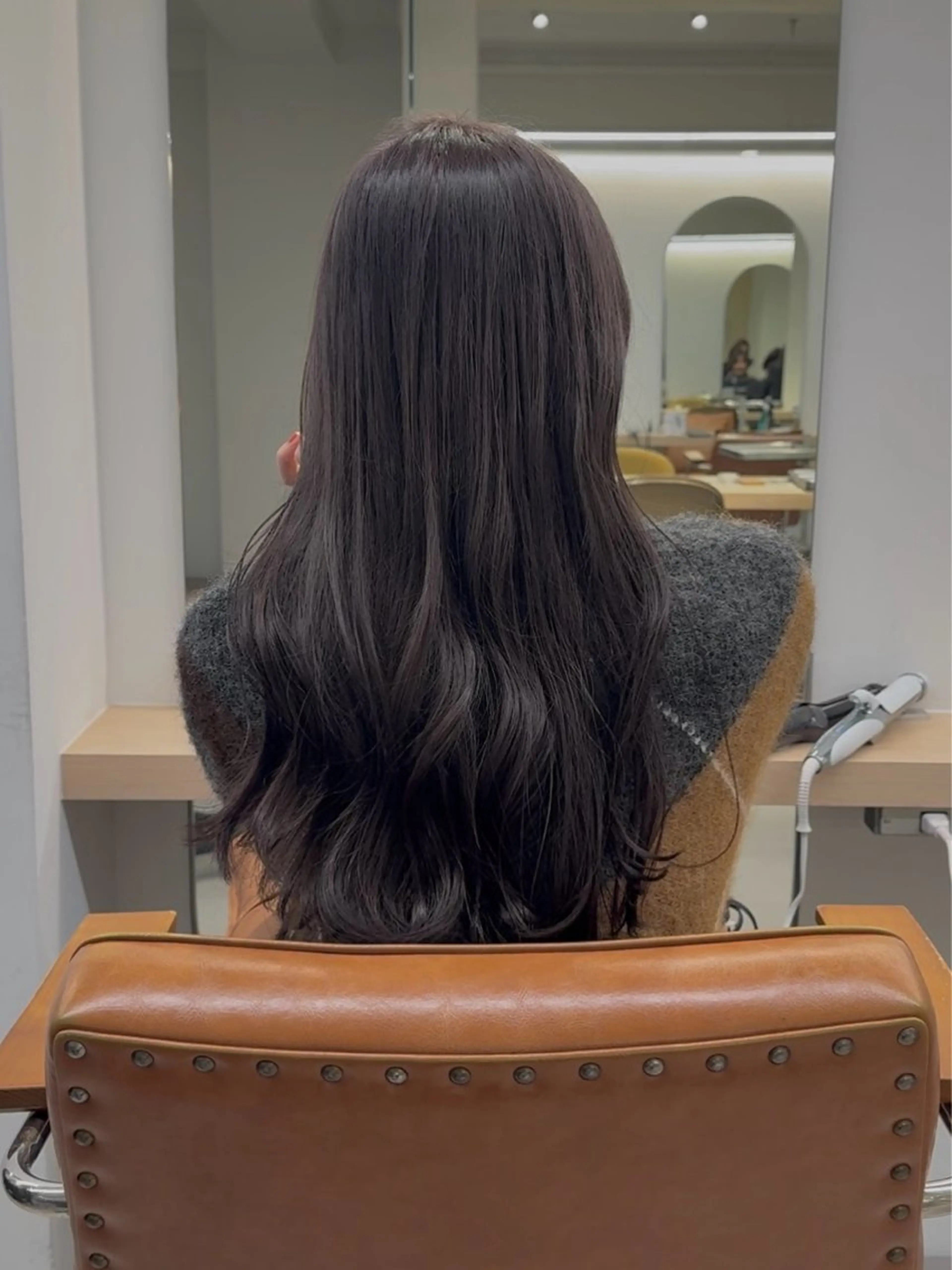 ロング カラー カット ヘアカラー トリートメント noa/ 渋谷のヘアスタイル