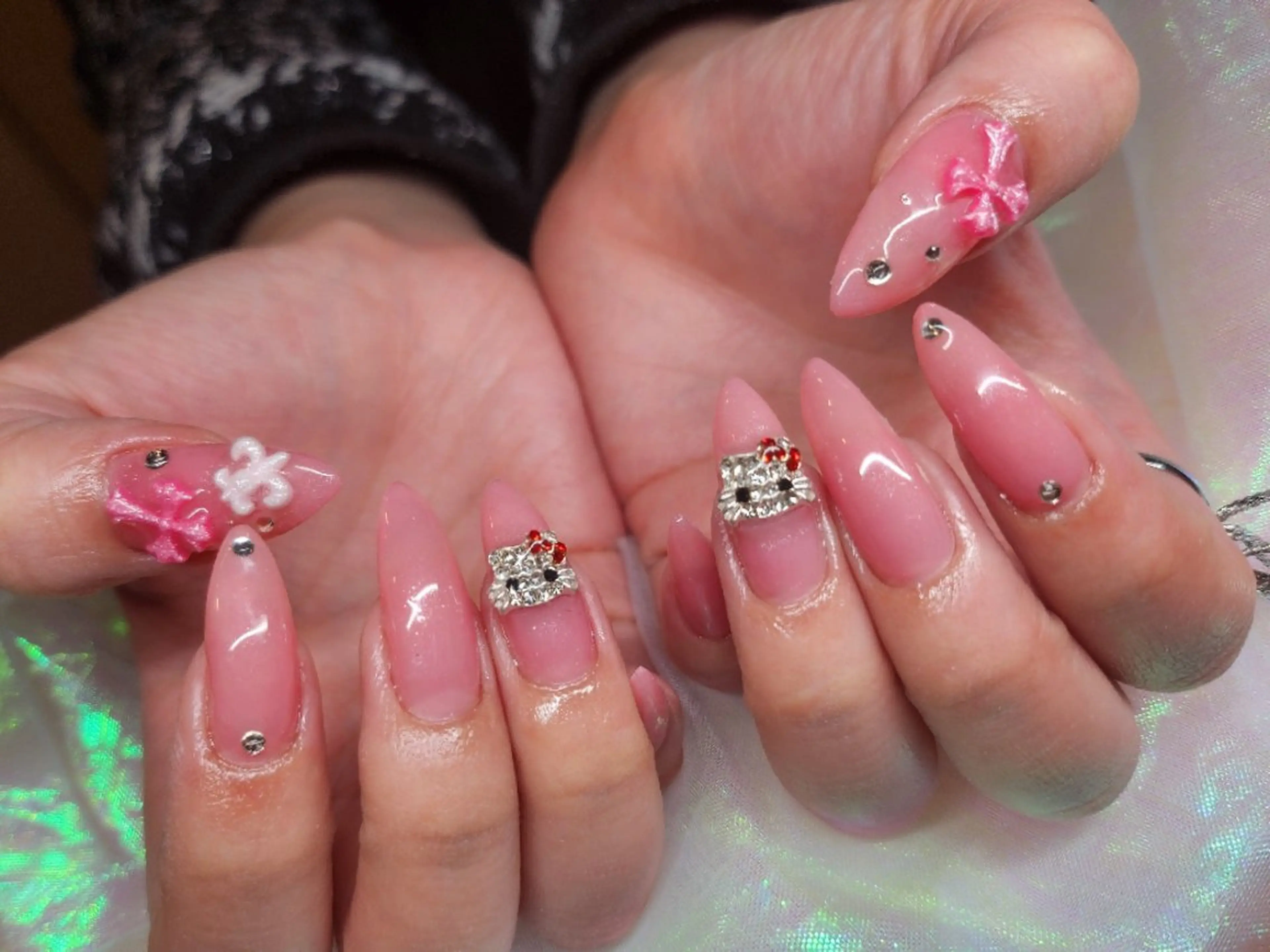 ネイル ハンドネイル 💜bora .のネイルデザイン