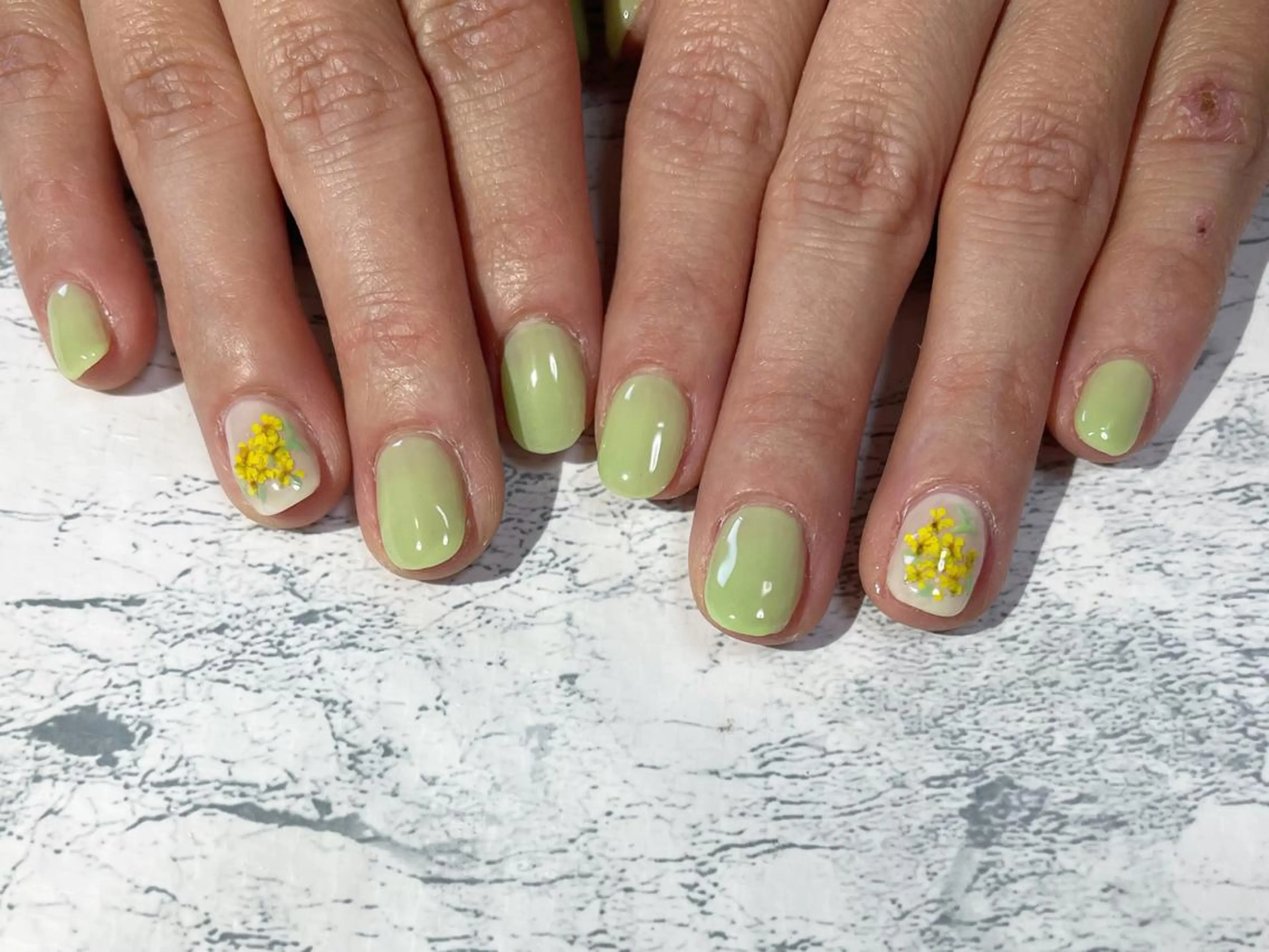 ネイル フットネイル ニュアンスネイル シンプルネイル 春ネイル 夏ネイル ネイル フフラ所属・nail fufla ♡yamane♡のネイルデザイン