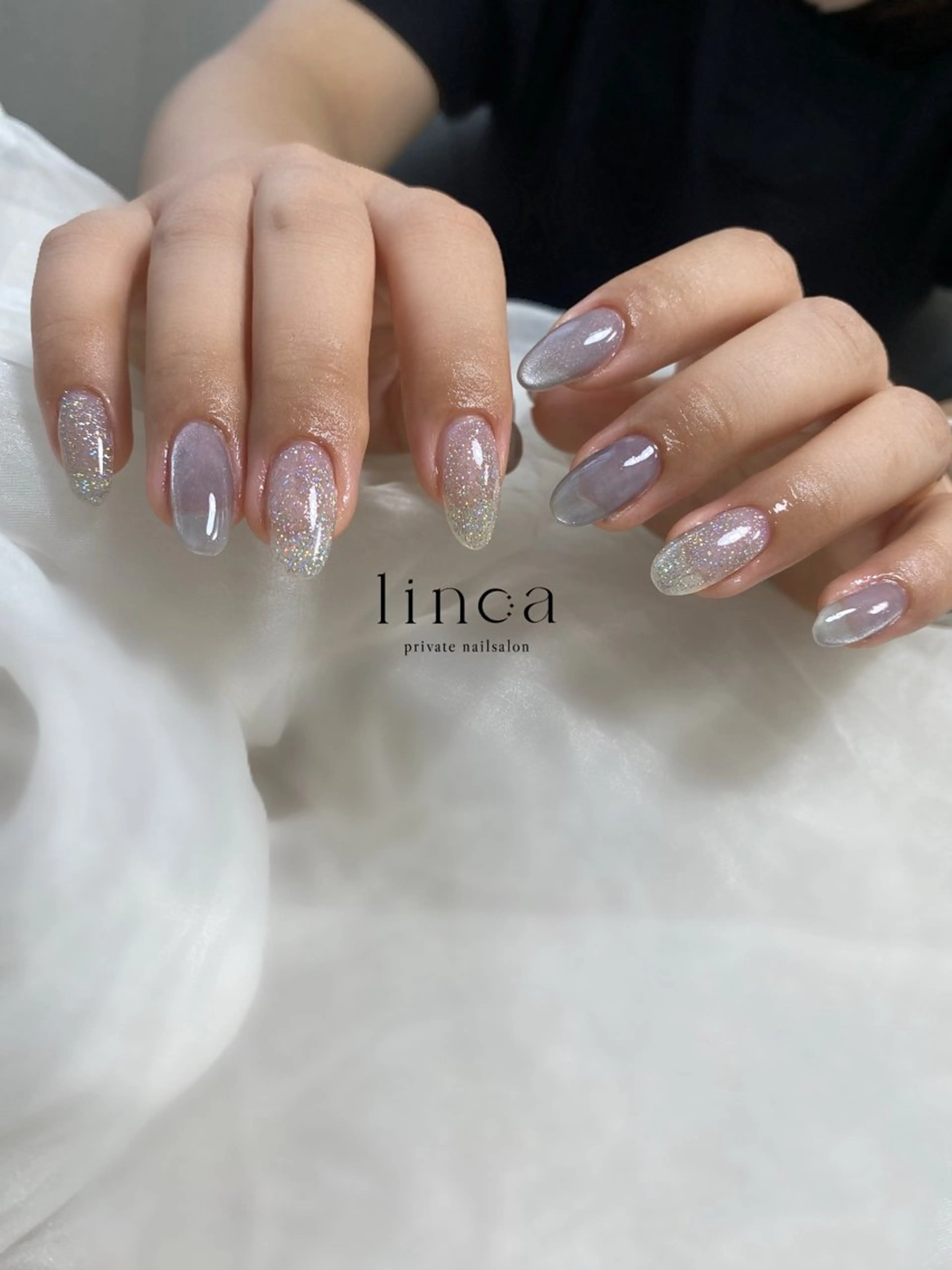 ネイル マグネットネイル ハンドネイル ハンドケア linoa nailのネイルデザイン