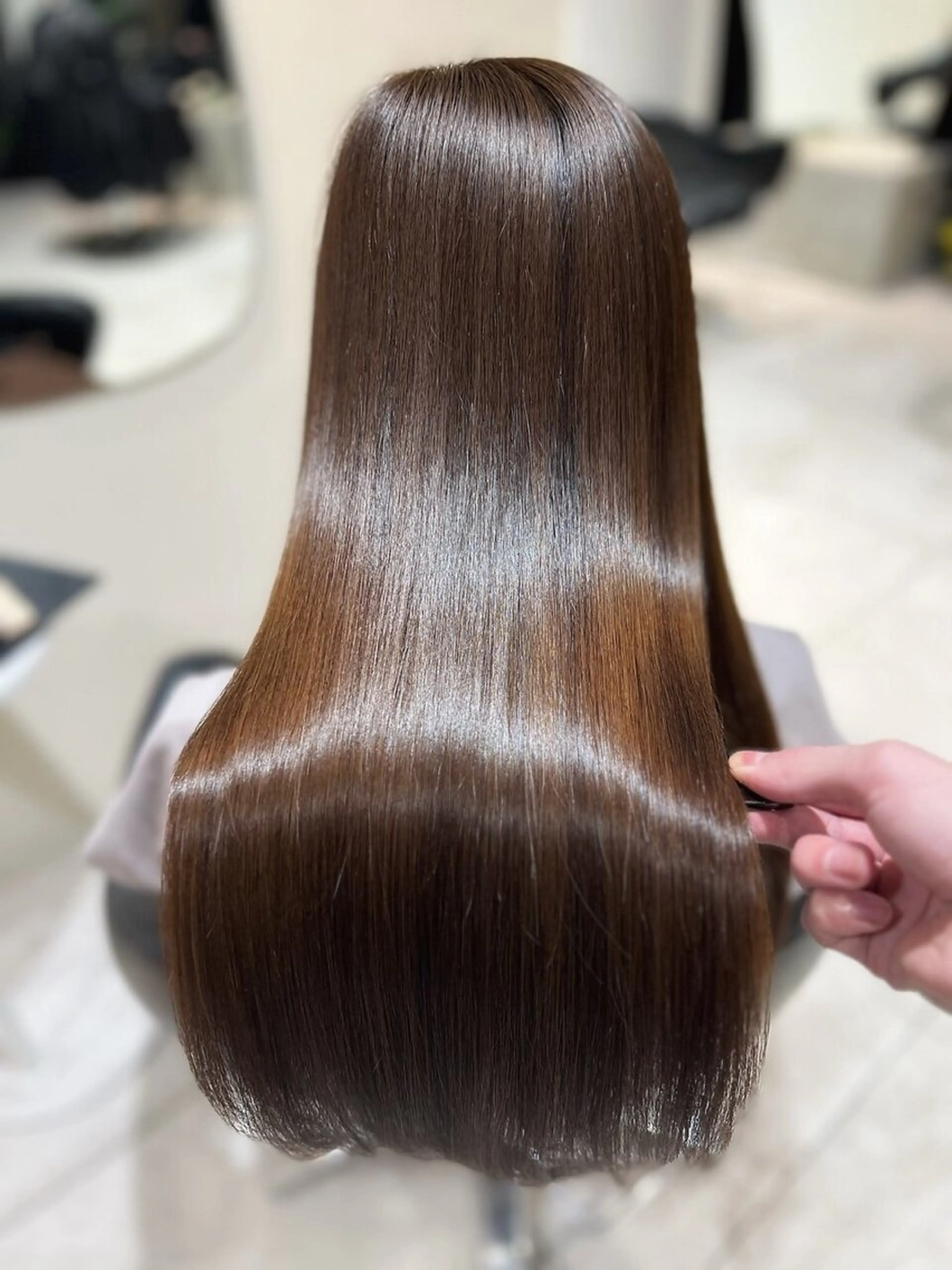 ロング 縮毛矯正 トリートメント 艶髪🫧美髪特化 関口太郎のヘアスタイル