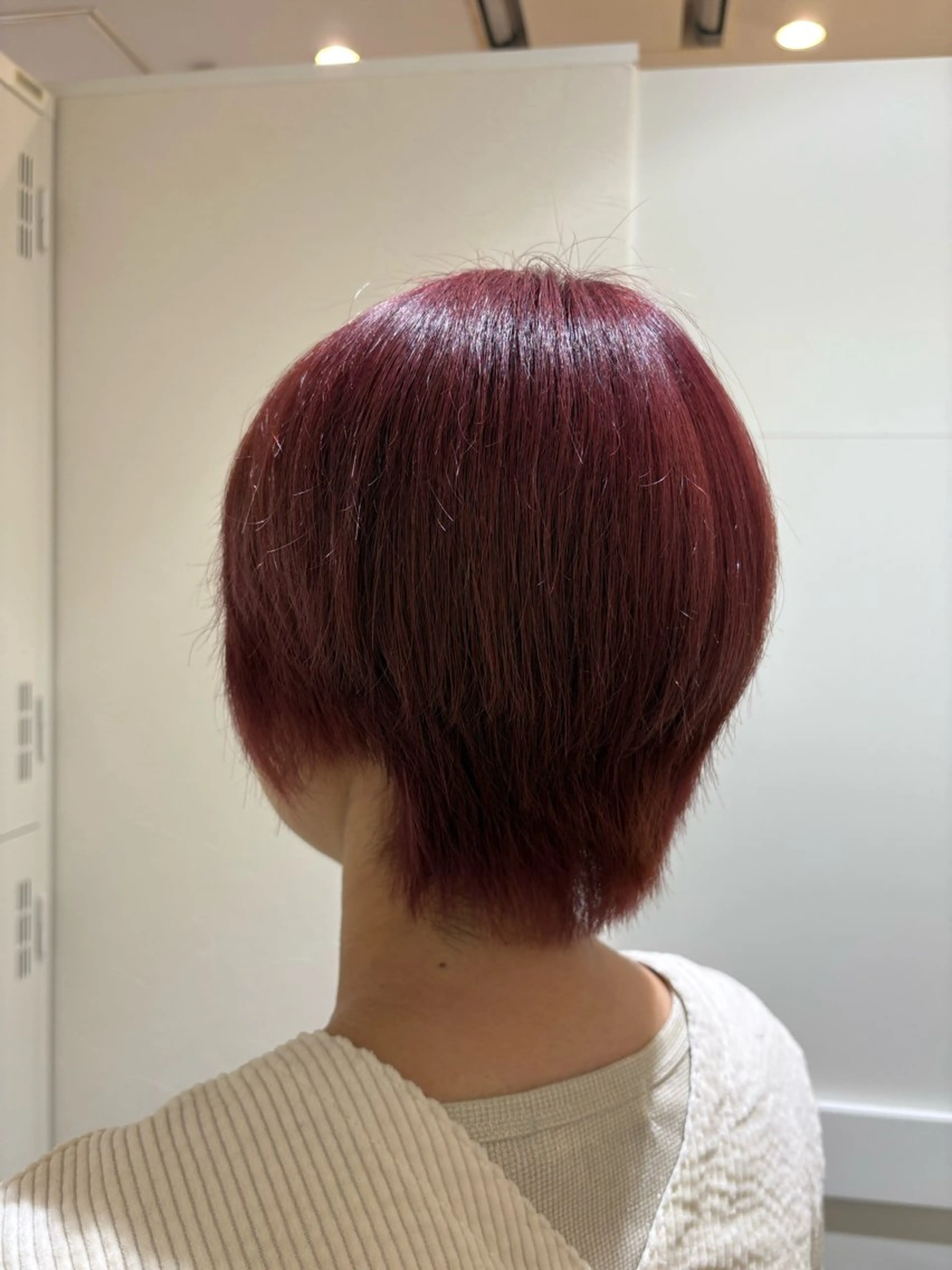 ショート 相馬 菜々子のヘアスタイル