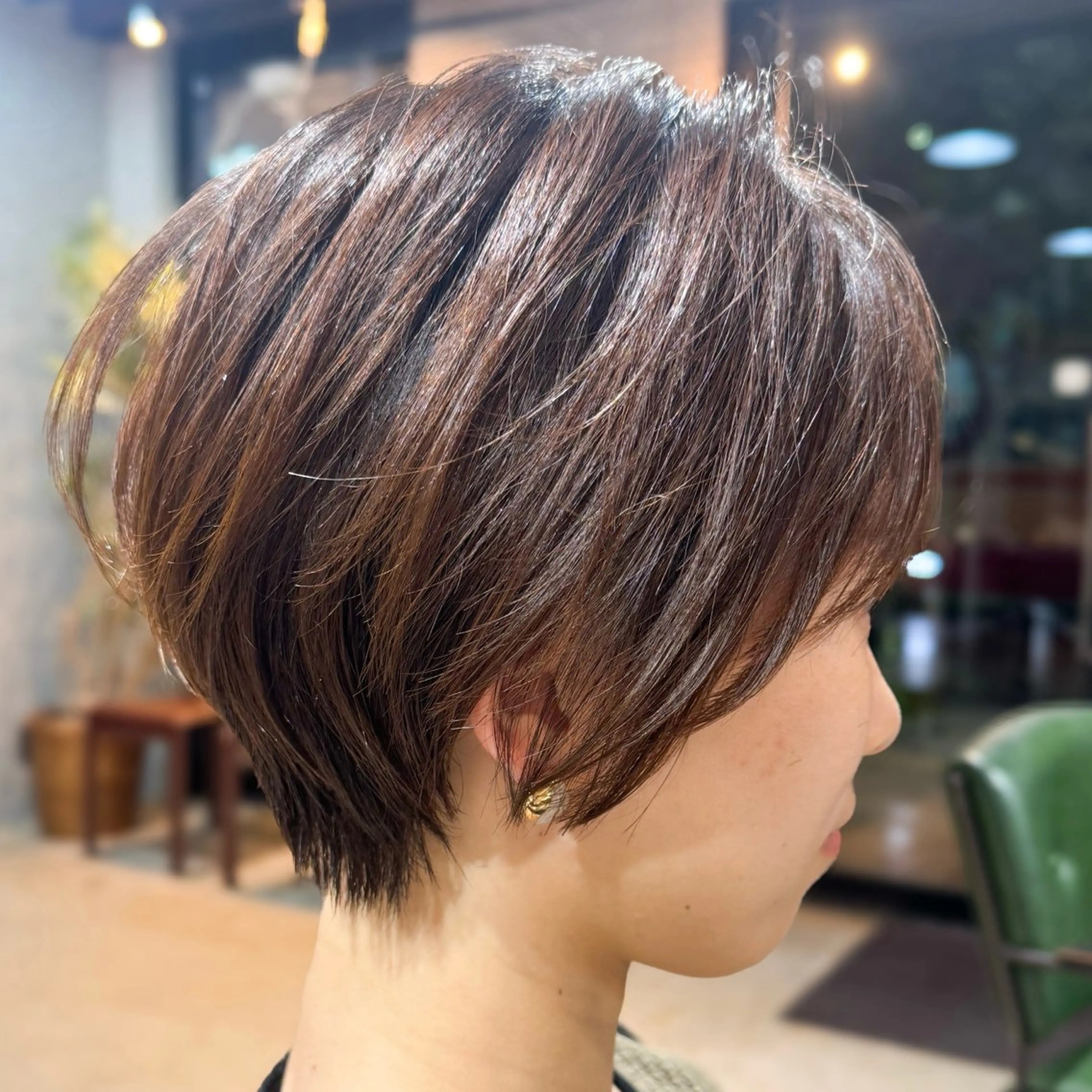 ショート ショートヘア ナチュラルショート ゆるふわ🌿高橋俊大のヘアスタイル