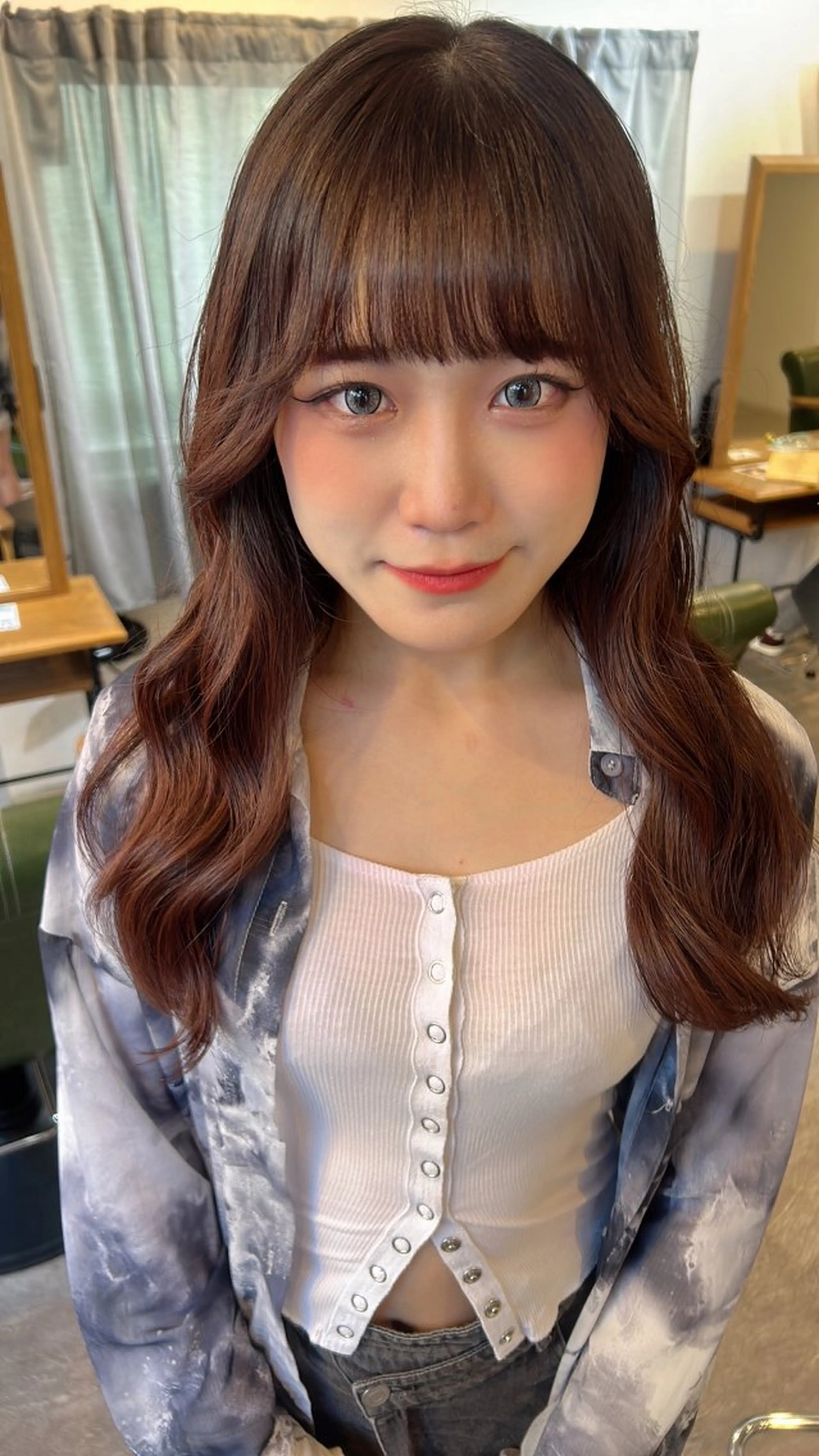 ロング カラー Yo ／ ulu.のヘアスタイル