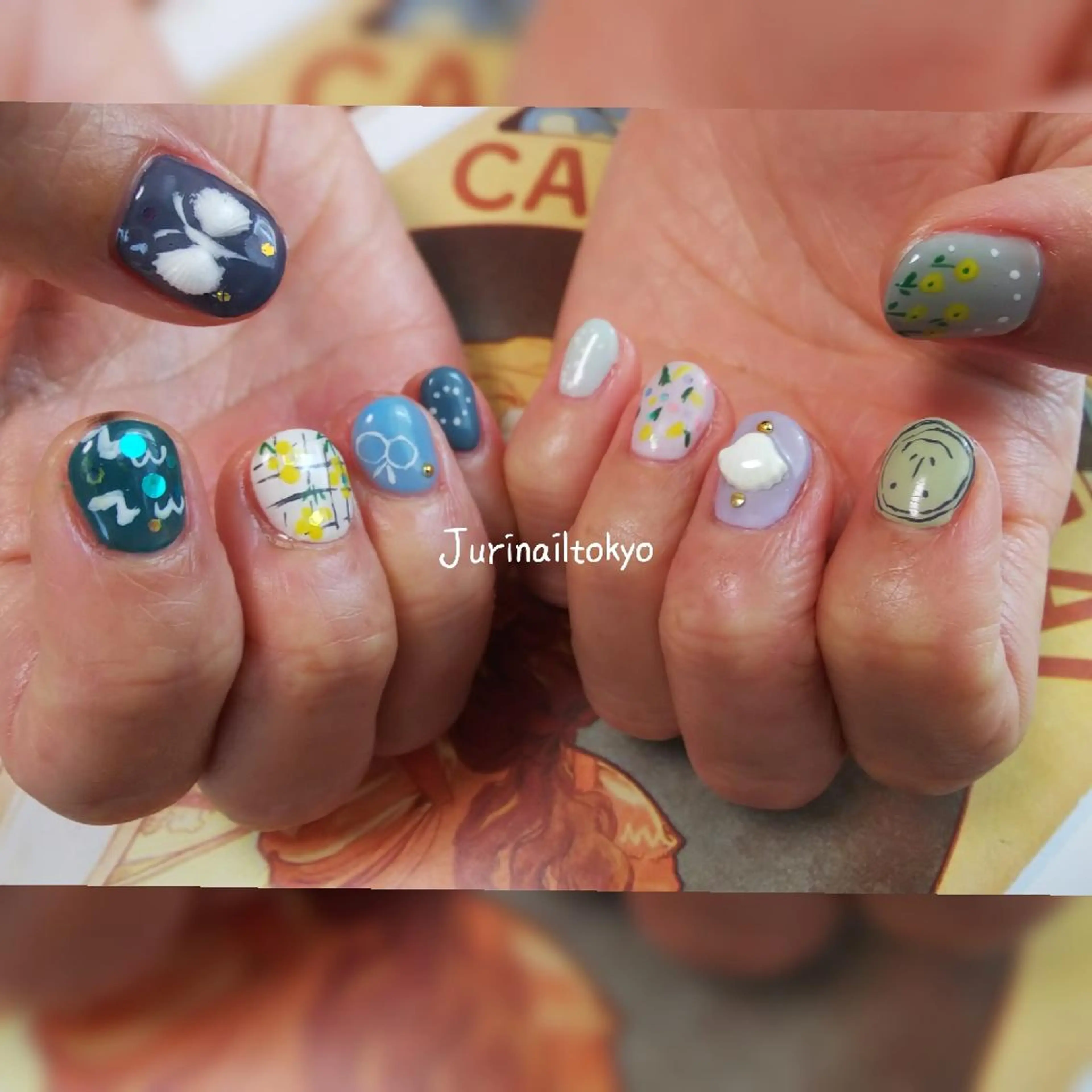 ネイル jurinailtokyo所属・jurinail tokyoのネイルデザイン