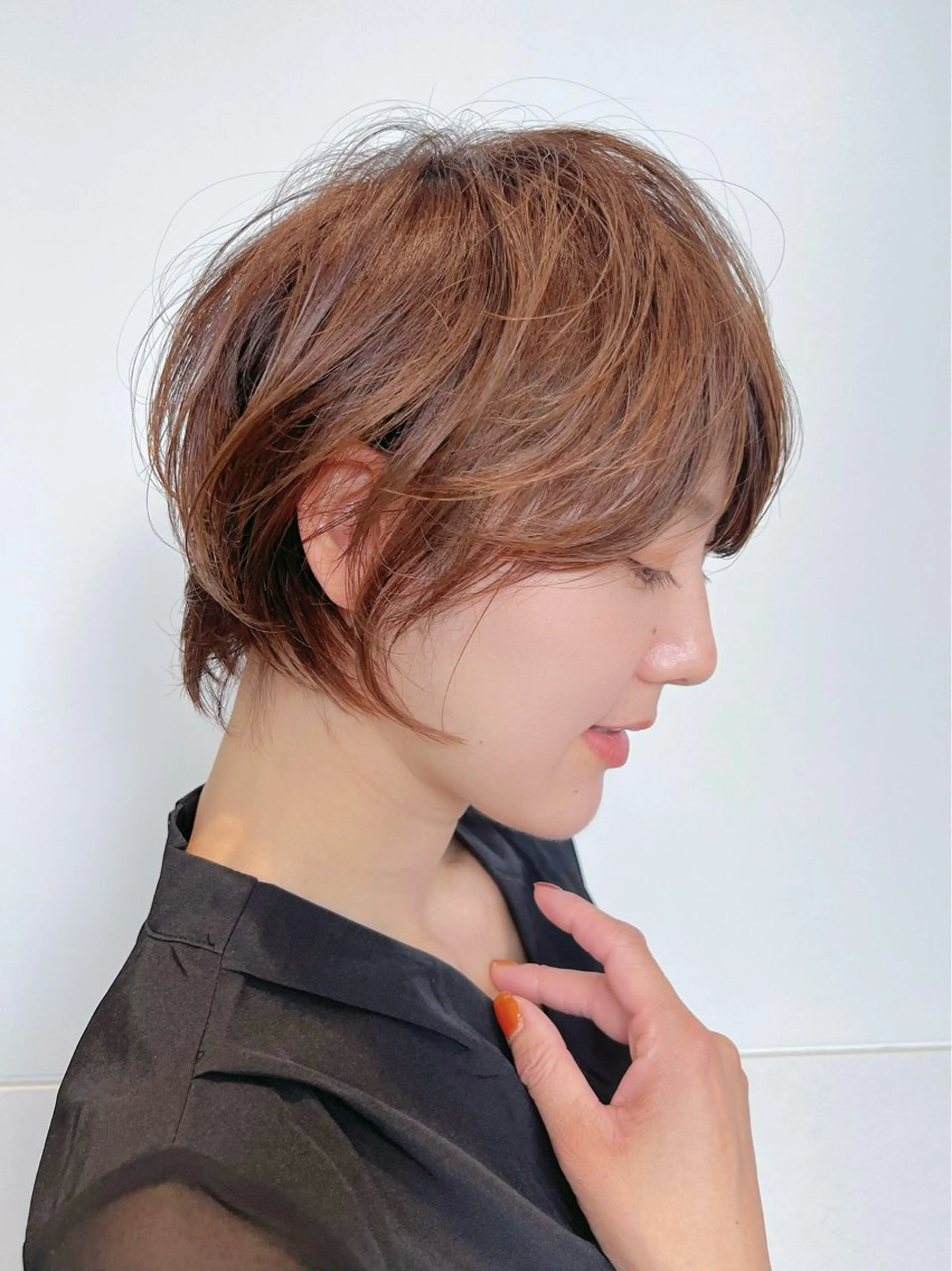 ショート 縮毛矯正 トリートメント ヘアセット 縮毛矯正 /横山陸人のヘアスタイル