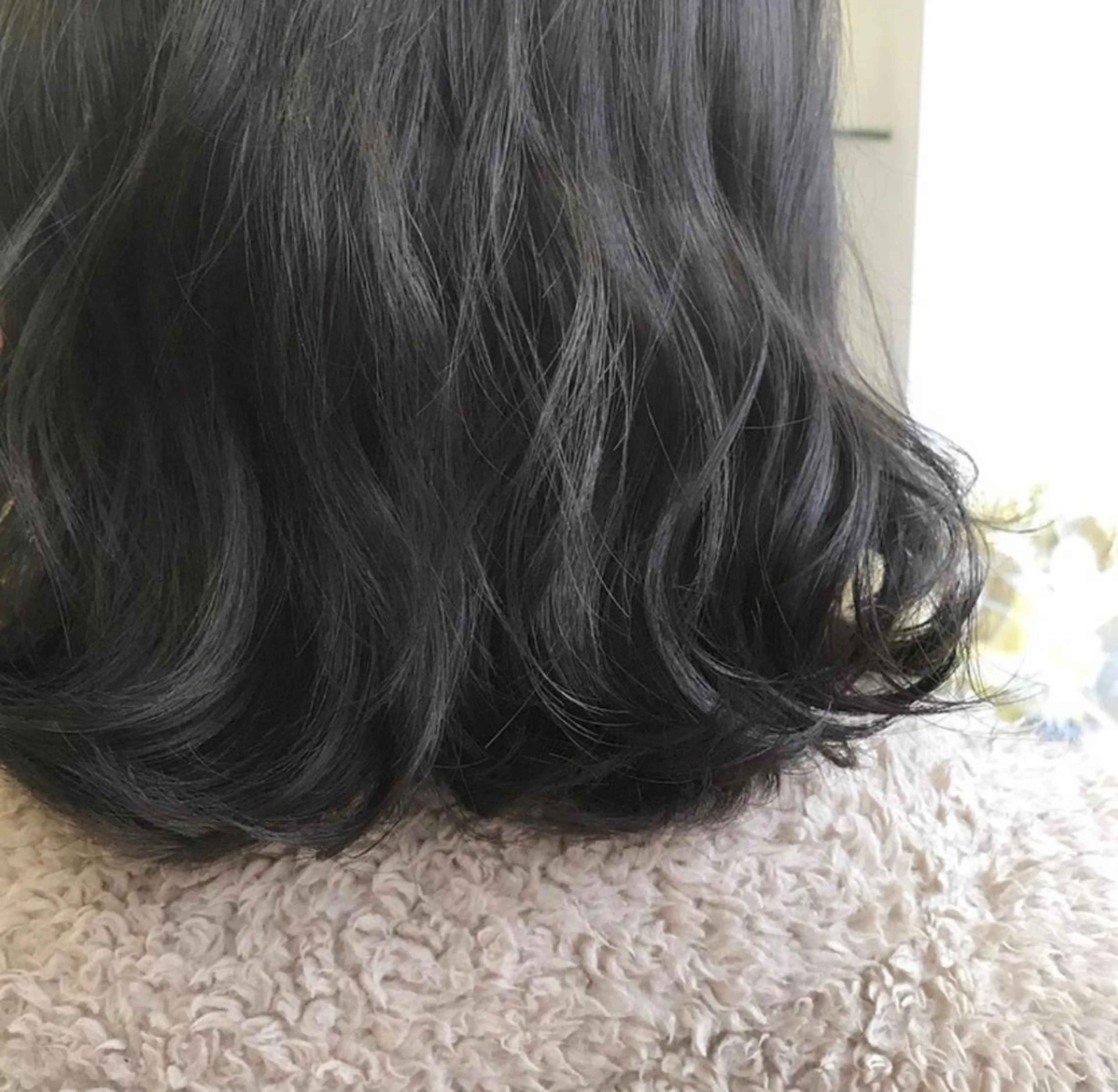 セミロング カラー 滝本 里実のヘアスタイル
