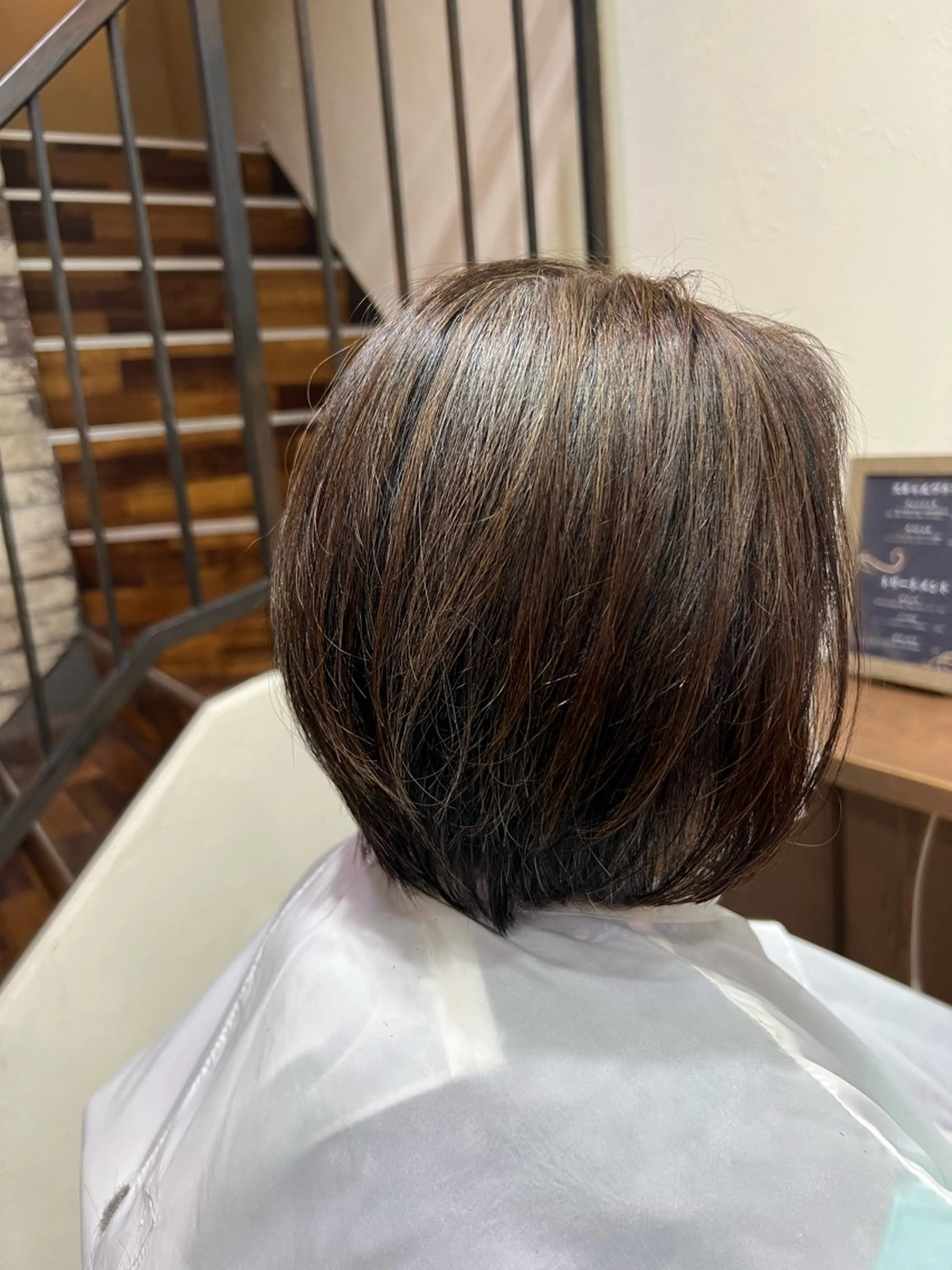 ショート ショートボブ ボブ ショートヘア ヘアーウィザーズ所属・高橋 葵のヘアスタイル