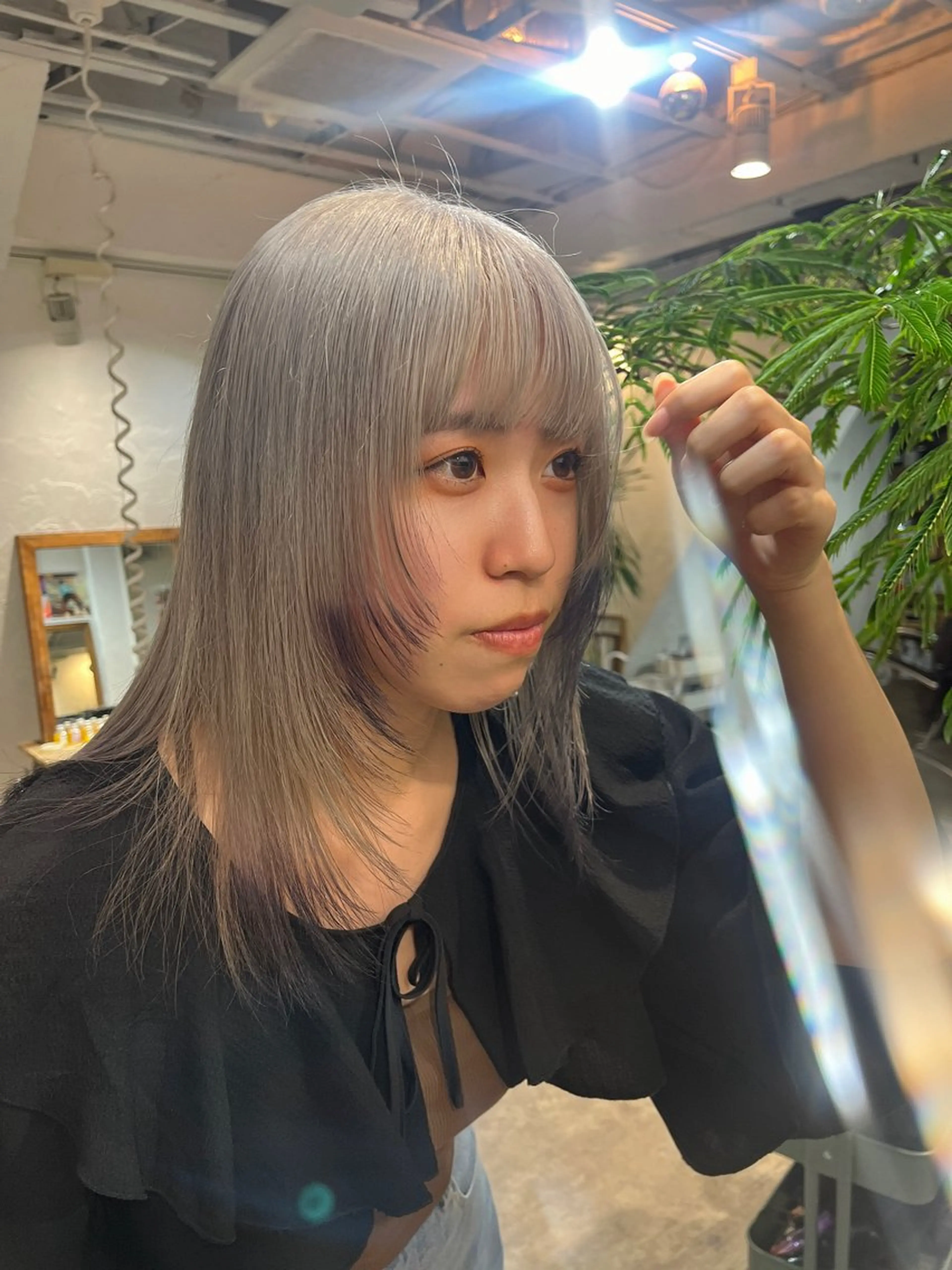 ロング カラー デザインカット/新宿 🕊️mao 🌿のヘアスタイル