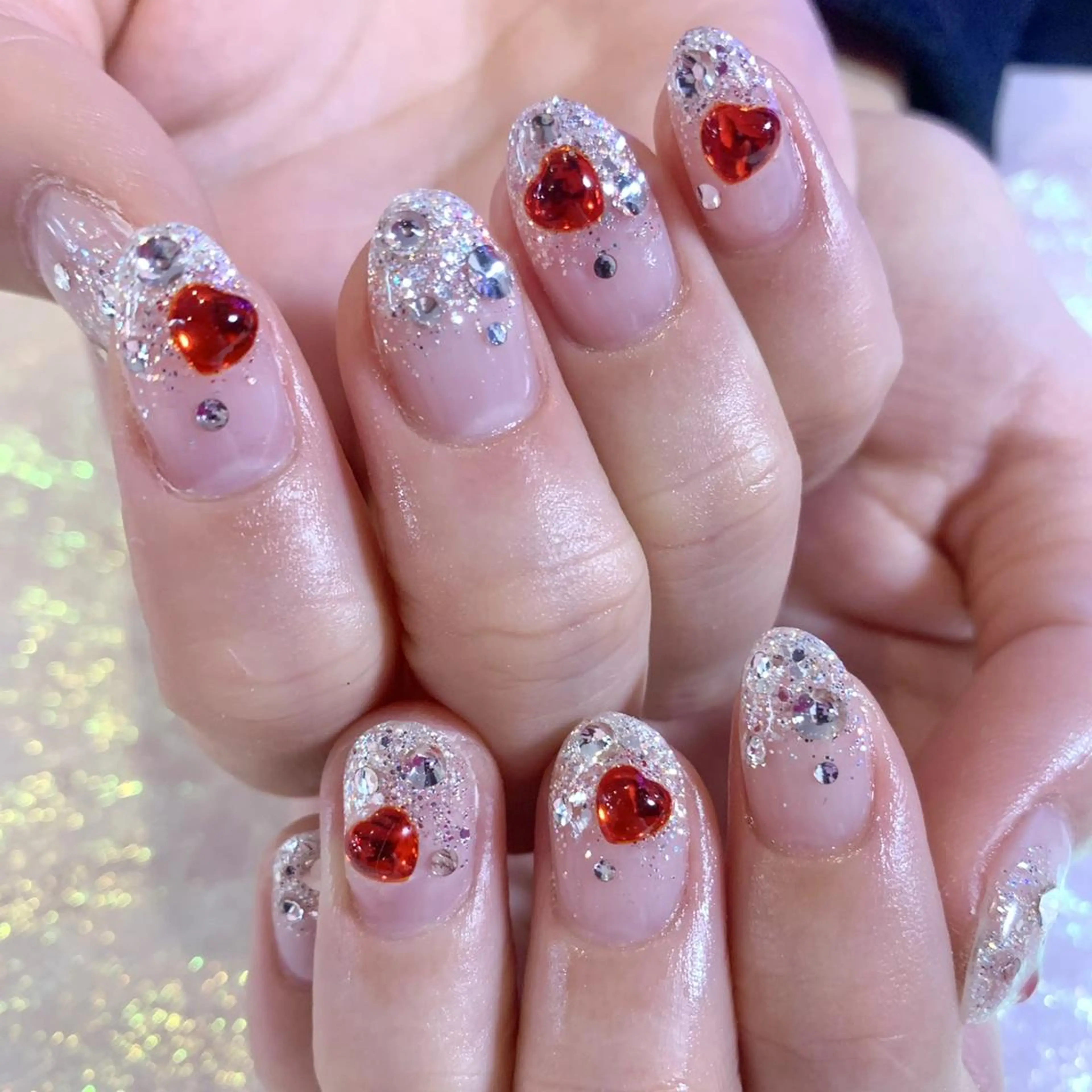 ネイル バレンタイン Menail 心斎橋 本店☆南船場移転☆のネイルデザイン