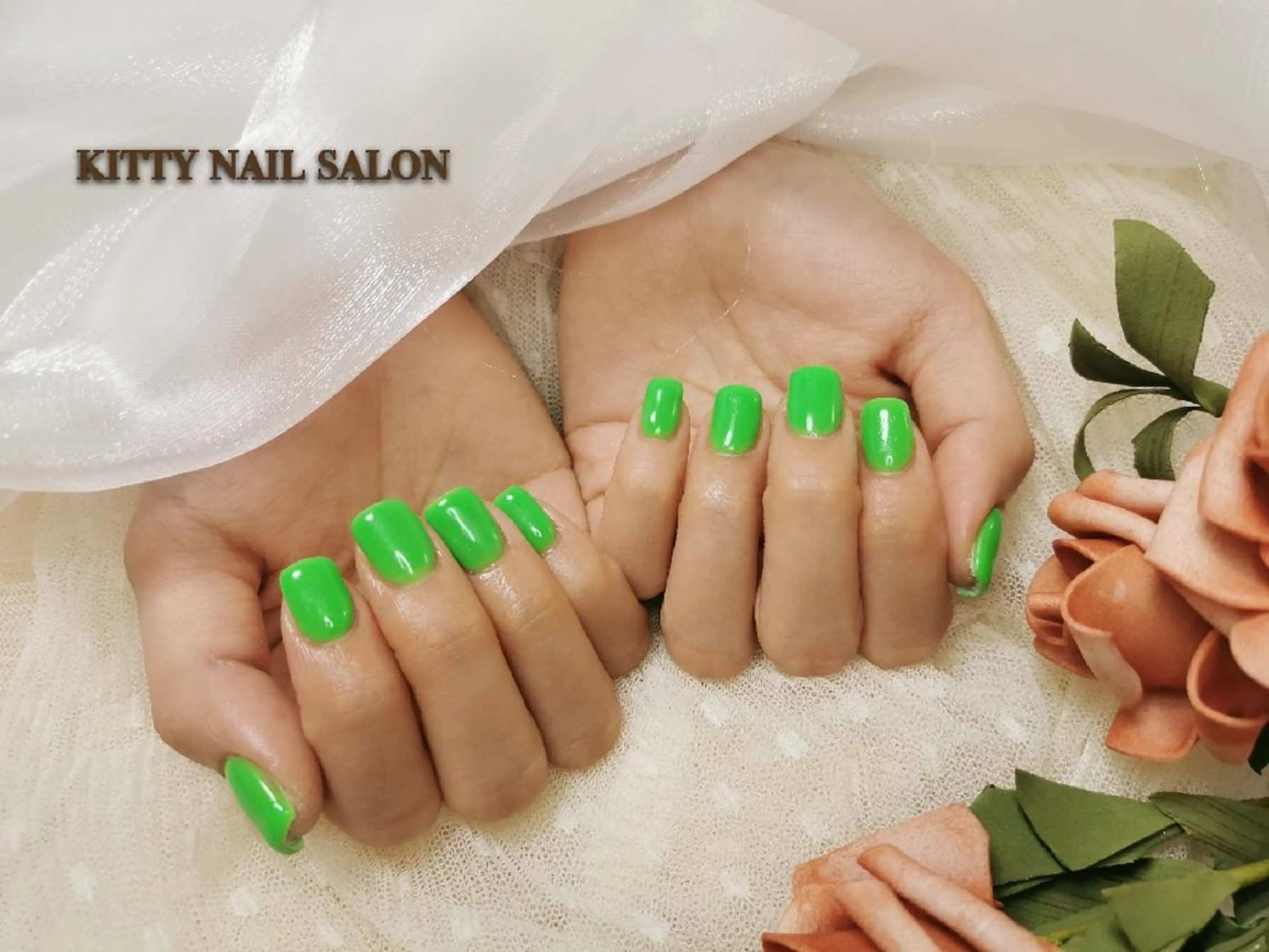 ネイル 春ネイル ハンドネイル kitty nail salonのネイルデザイン