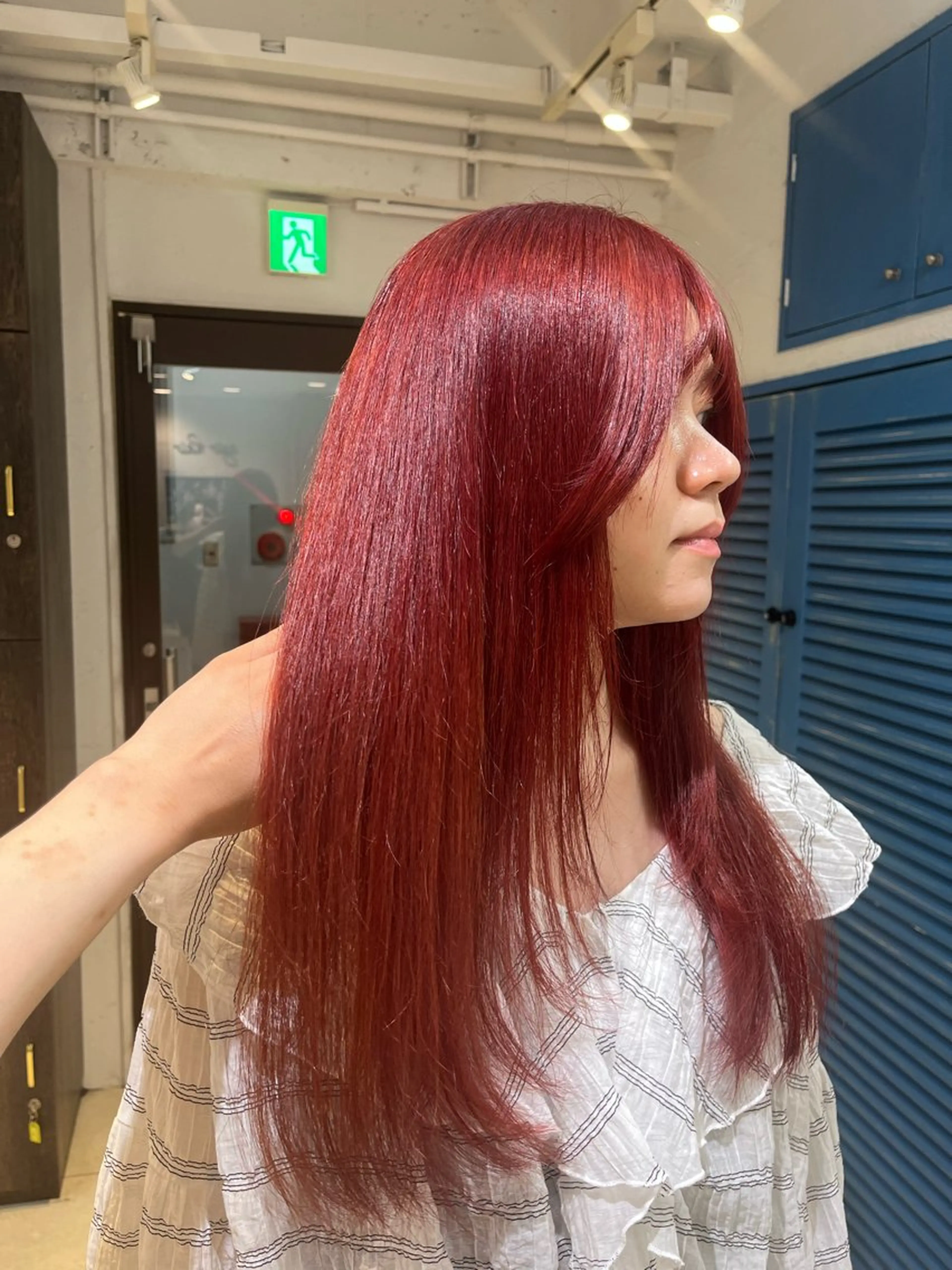 ロング カラー ❤️ブリーチ暖色カ ラー❤️NAOのヘアスタイル