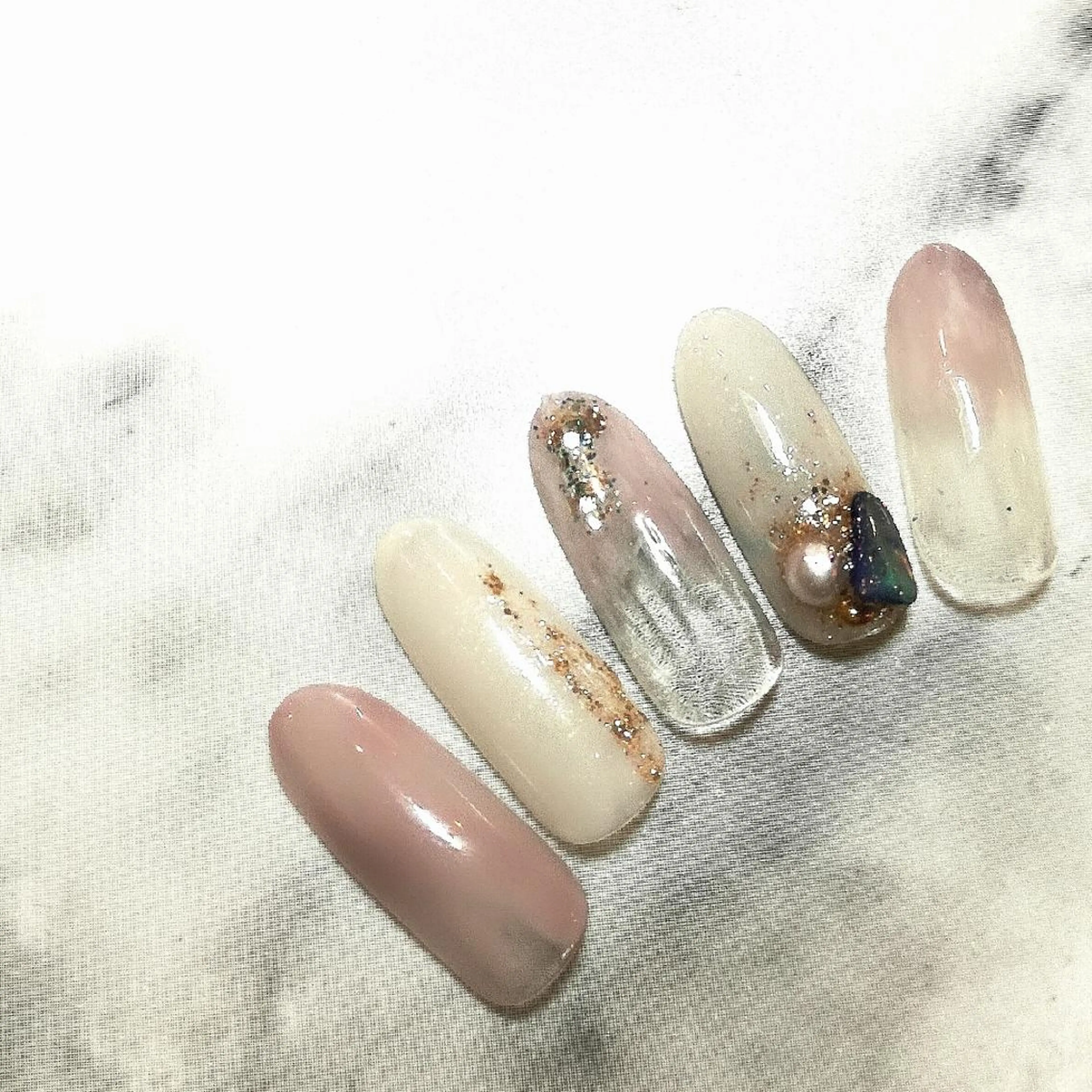 ネイル ニュアンスネイル sweet pico所属・sweet pico 住吉のネイルデザイン