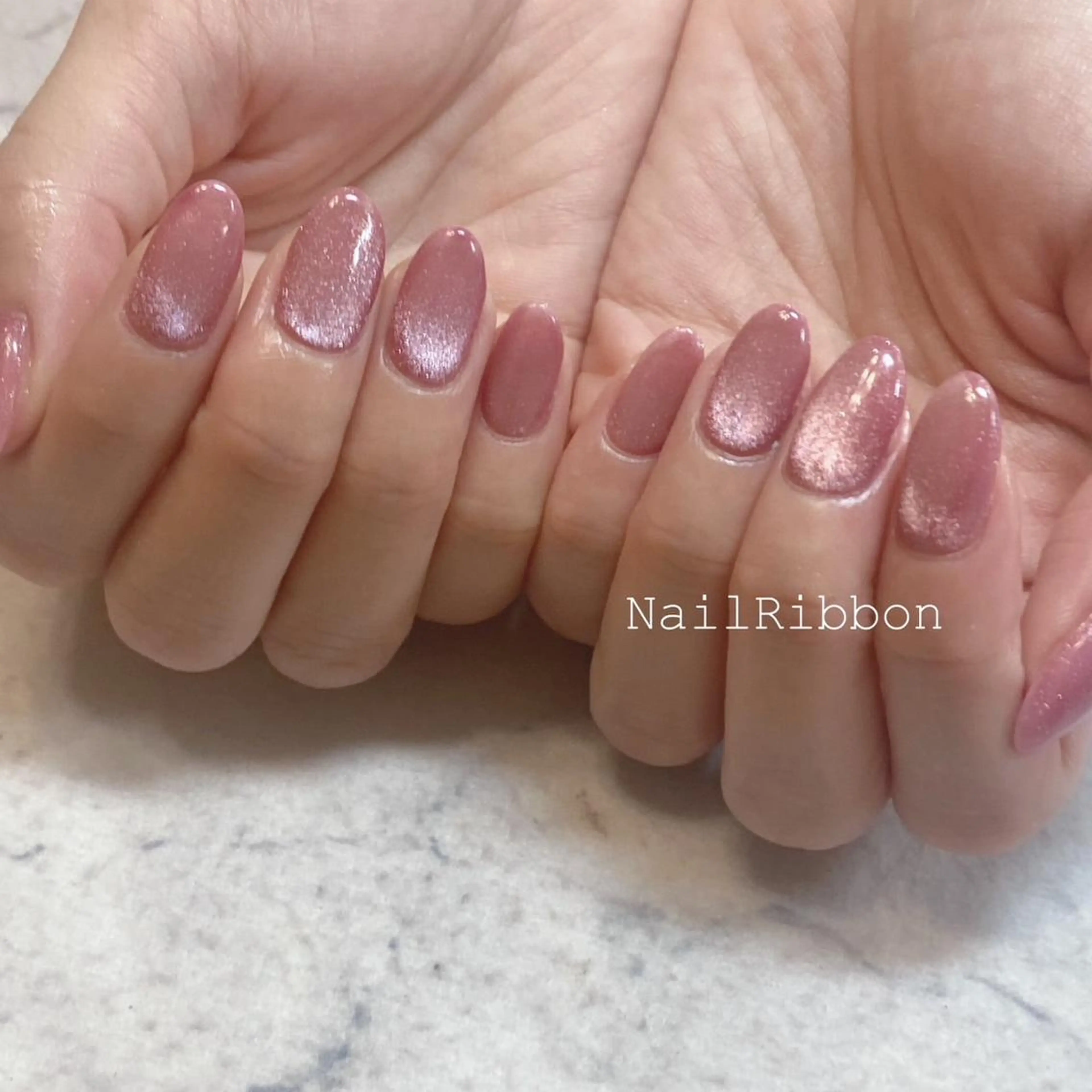 ネイル ネイルリボン 石田のネイルデザイン