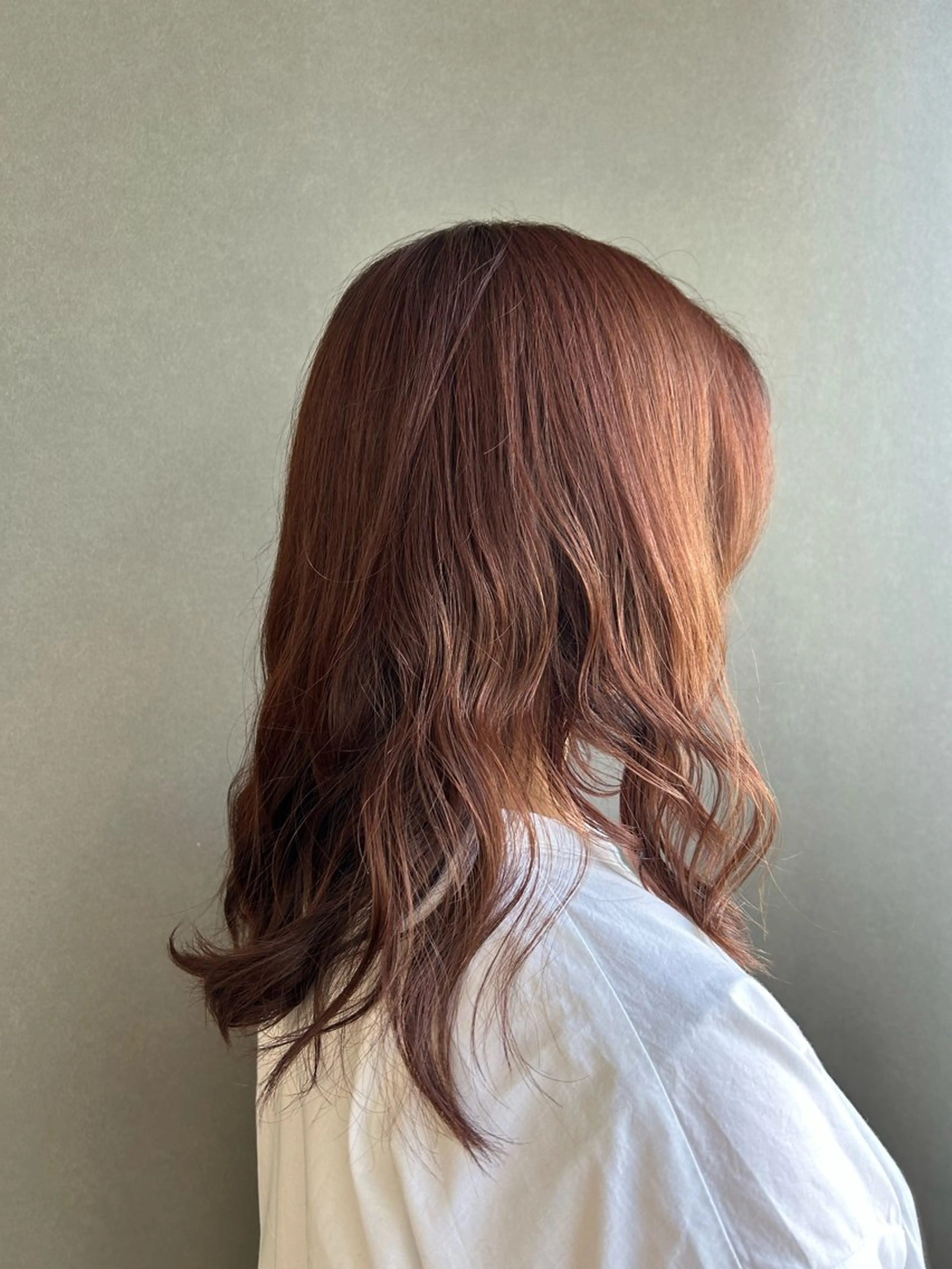 カラー ヘアカラー 後藤 莉子のヘアスタイル