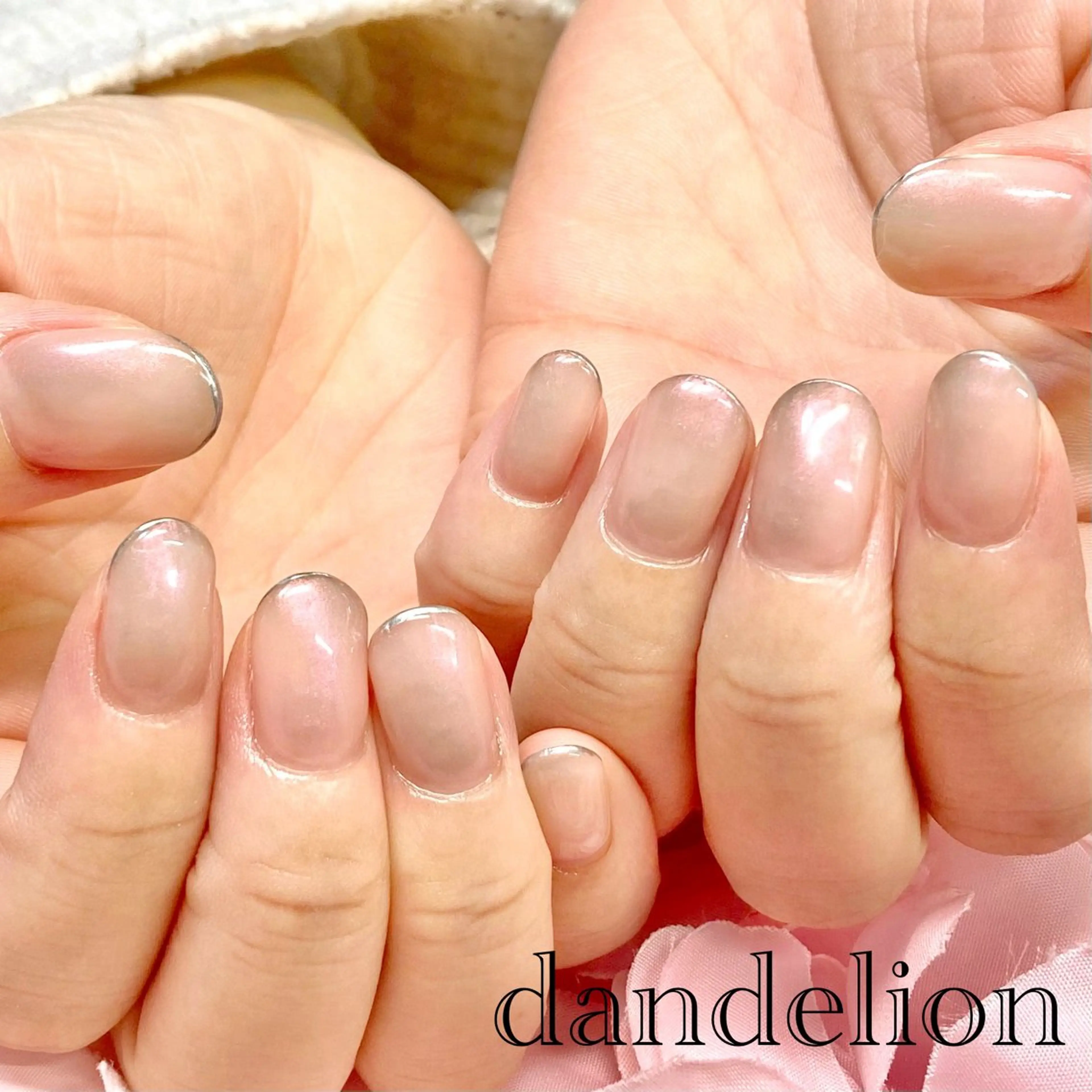 ネイル ハンドネイル ハンドケア dandelion ダンデライオンのネイルデザイン