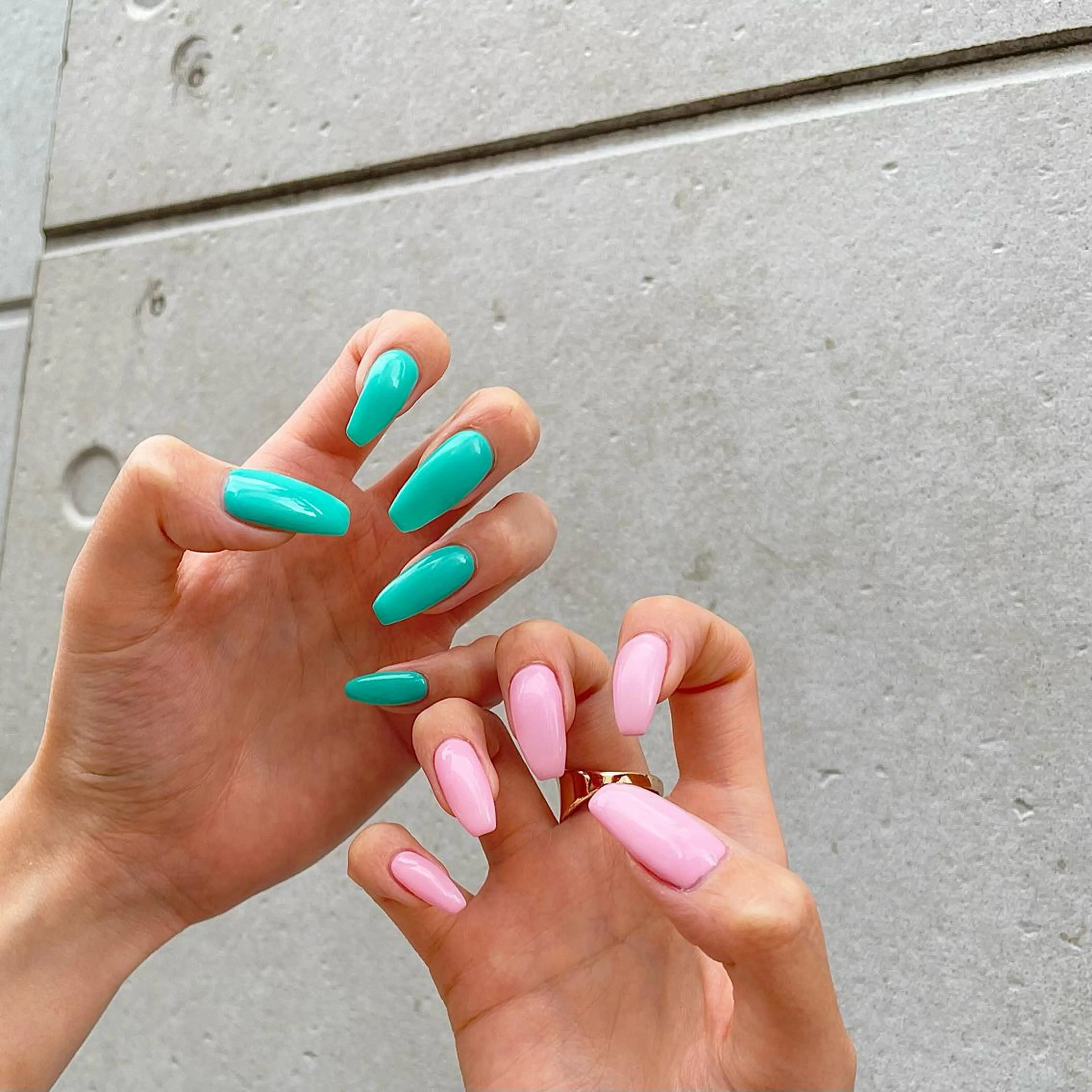 ネイル ワンカラーネイル ハンドネイル Nailsalon BLOOM🌷 山崎のネイルデザイン