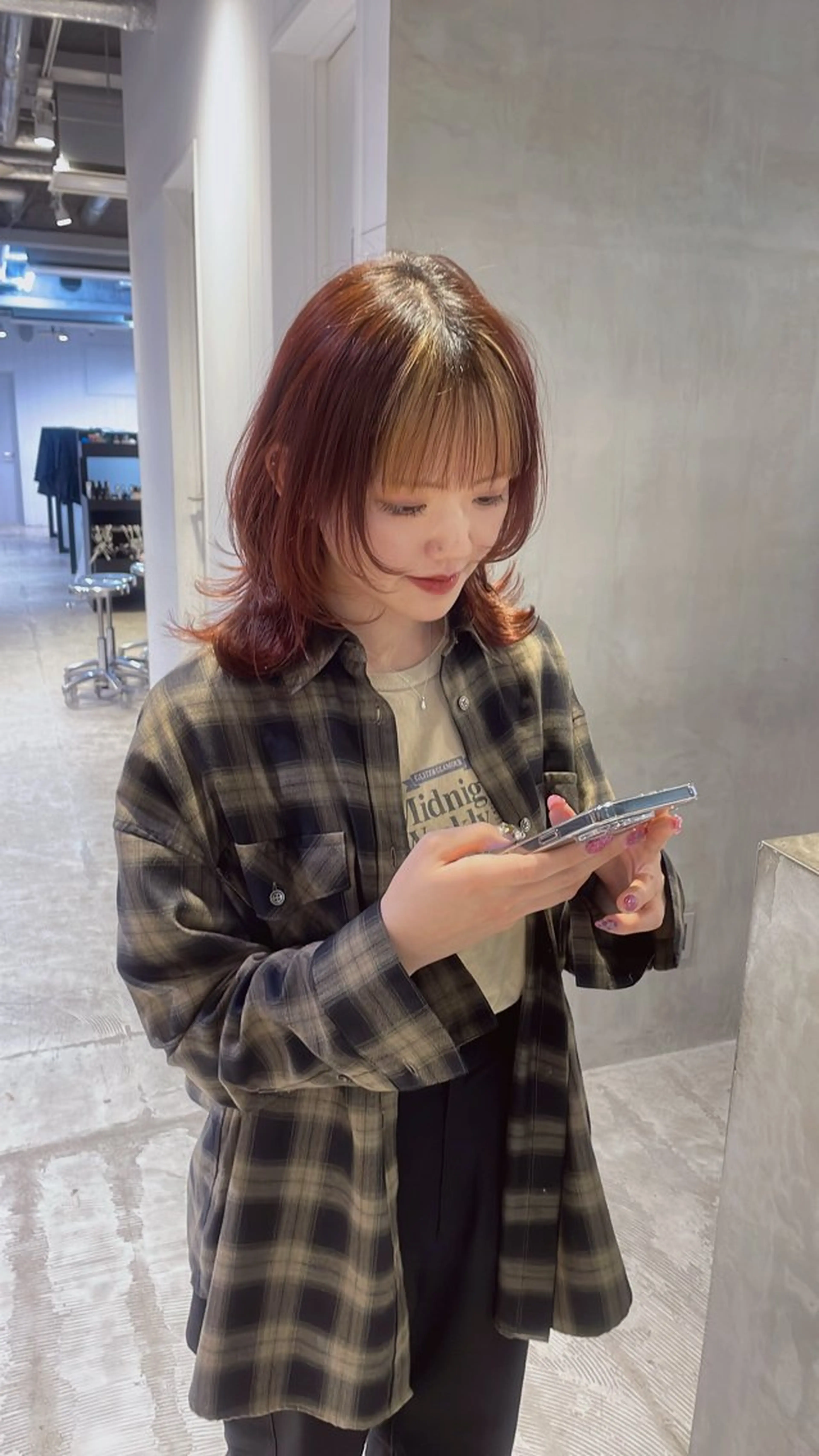 ミディアム ALBUM銀座‪‪ RURUKA‪‪❤︎のヘアスタイル