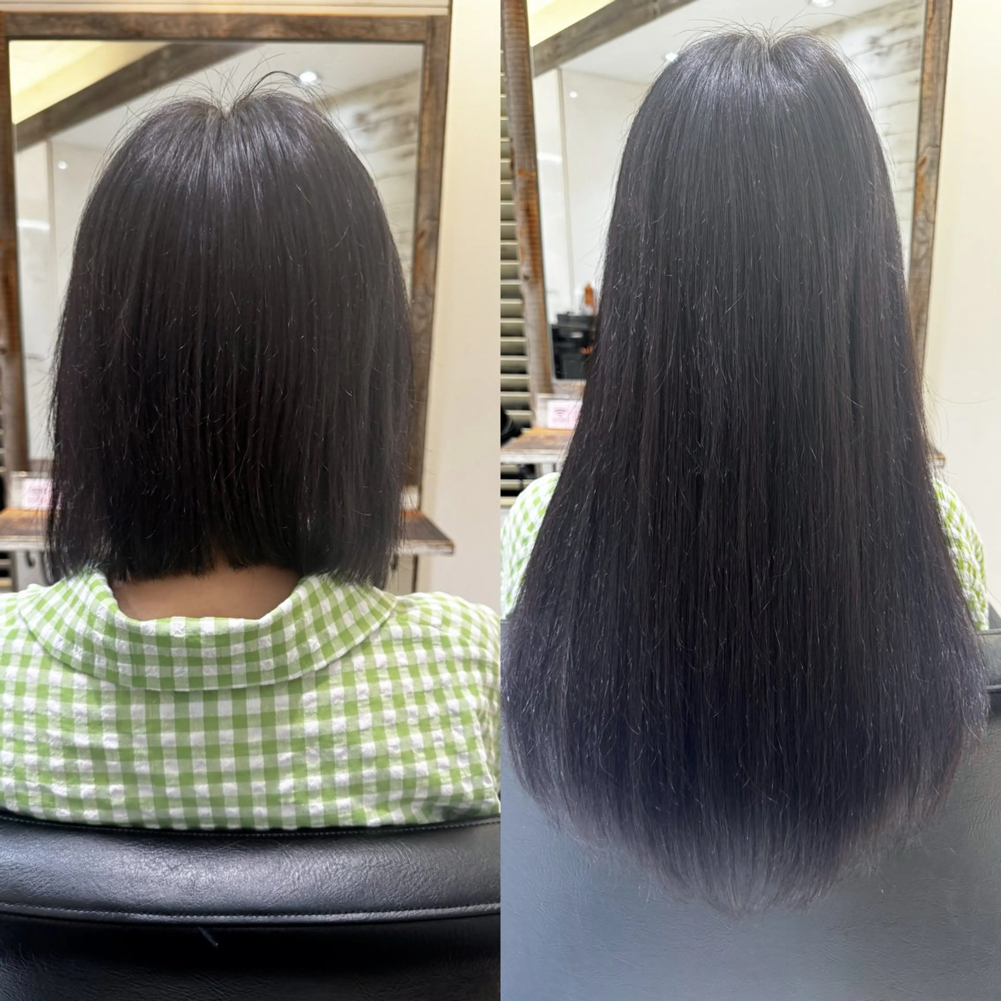 ロング 伸ばしかけ ロング あおき りゅうせいのヘアスタイル
