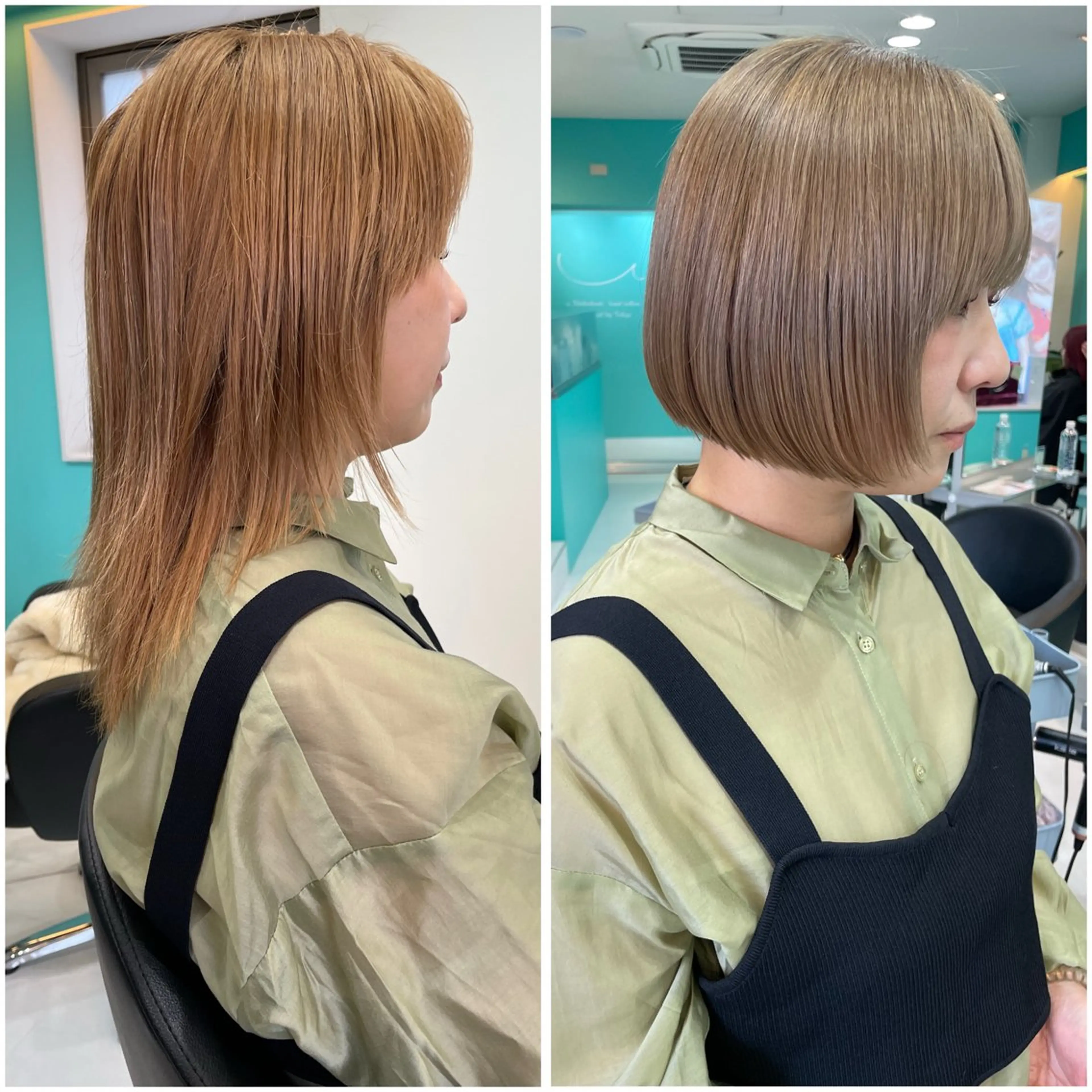 ショート カット ヘアカラー 💫ダブルカラー💫 池袋西口・泡渕✂️のヘアスタイル