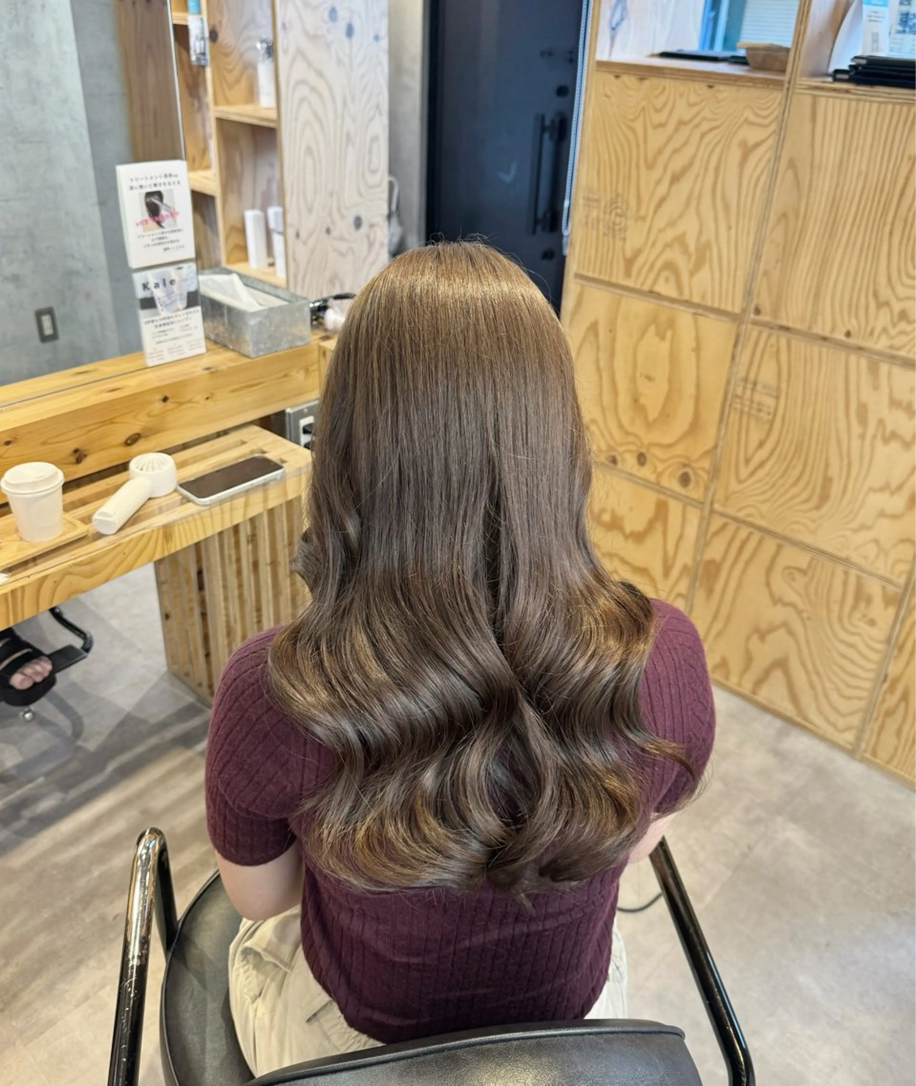 セミロング ヘアカラー Sia中野新橋 ﾕﾘ🎀のヘアスタイル