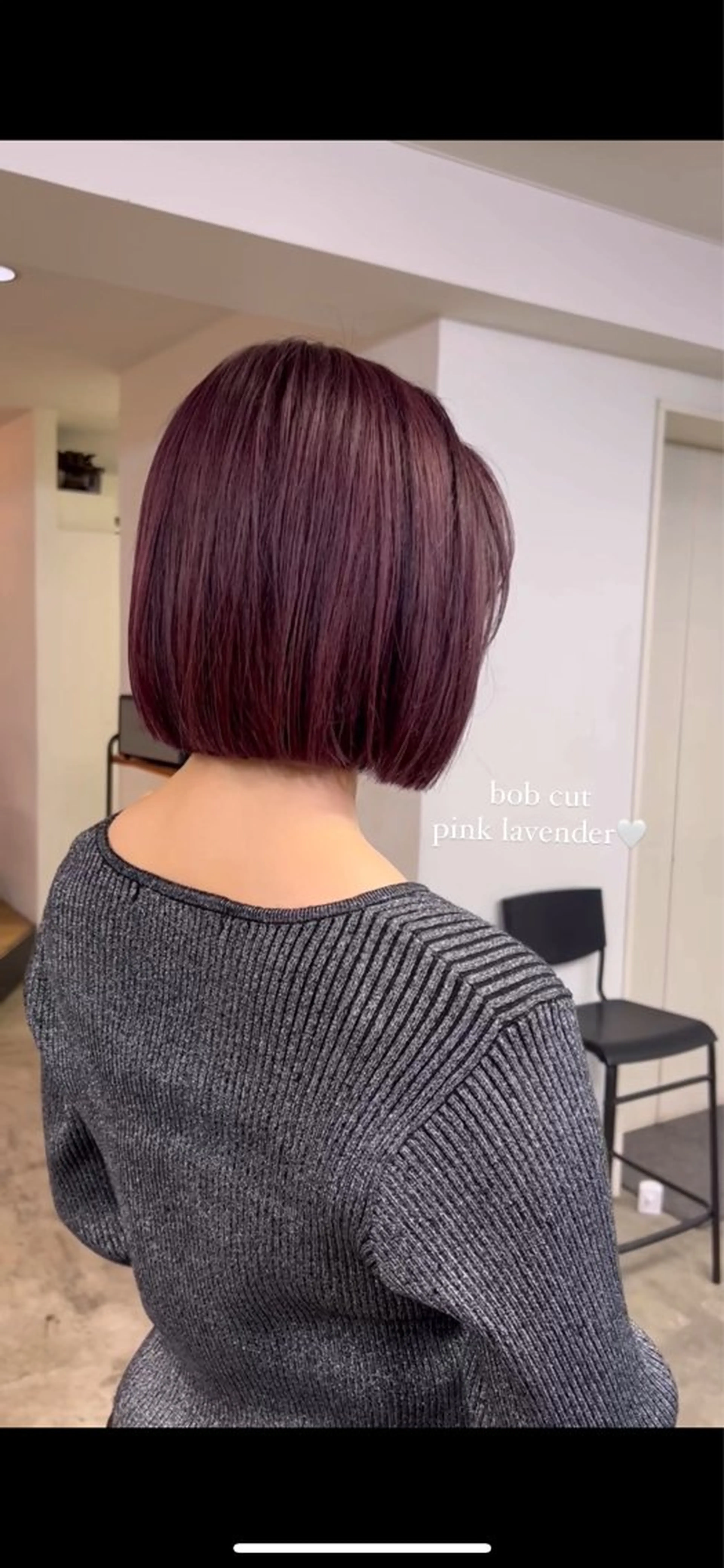 ショート ボブ SCEN所属・田中 千尋のヘアスタイル