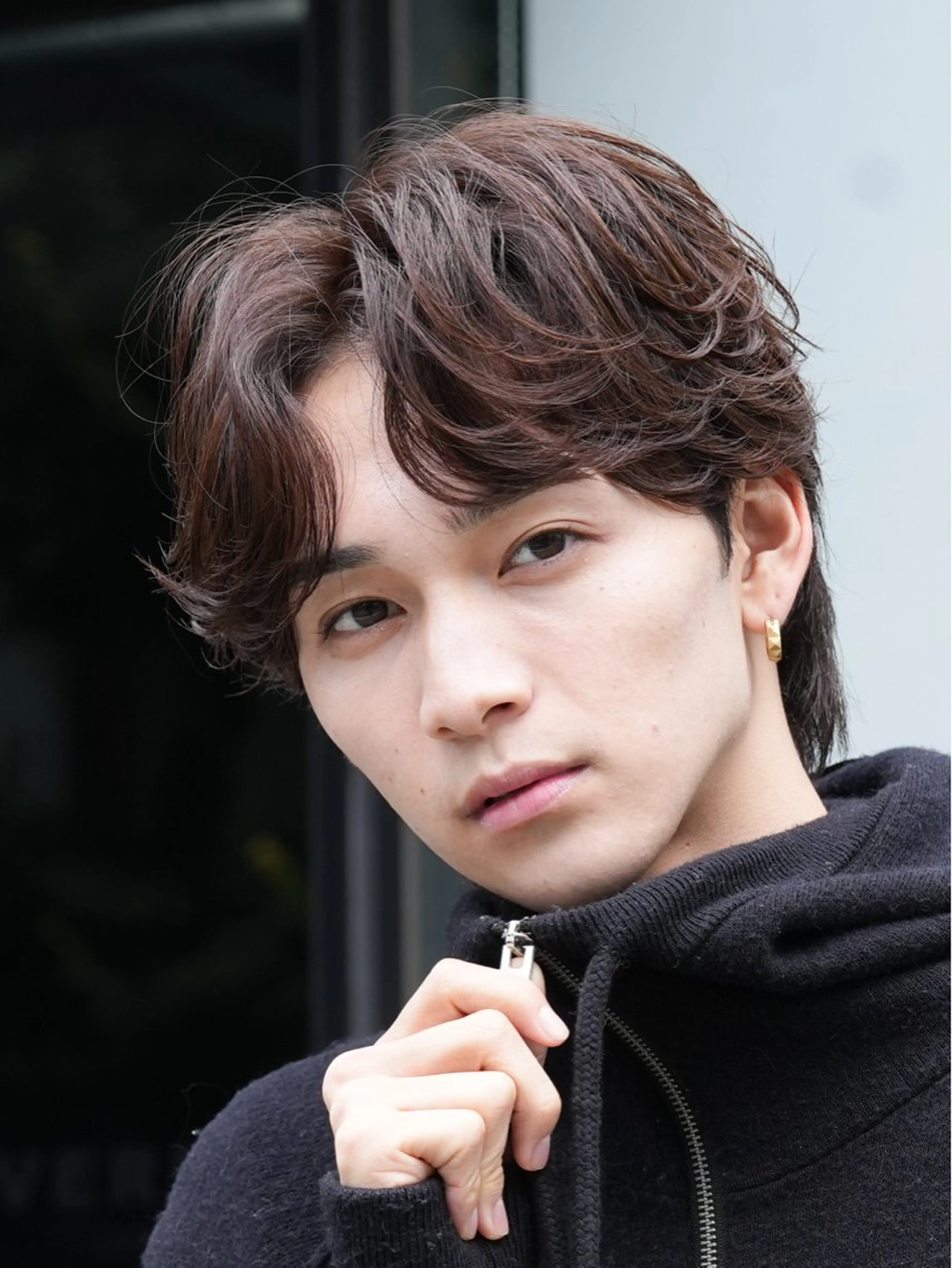 カラー パーマ メンズ カット ヘアカラー パーマ 名古屋メンズカラー 特化小林我修のヘアスタイル
