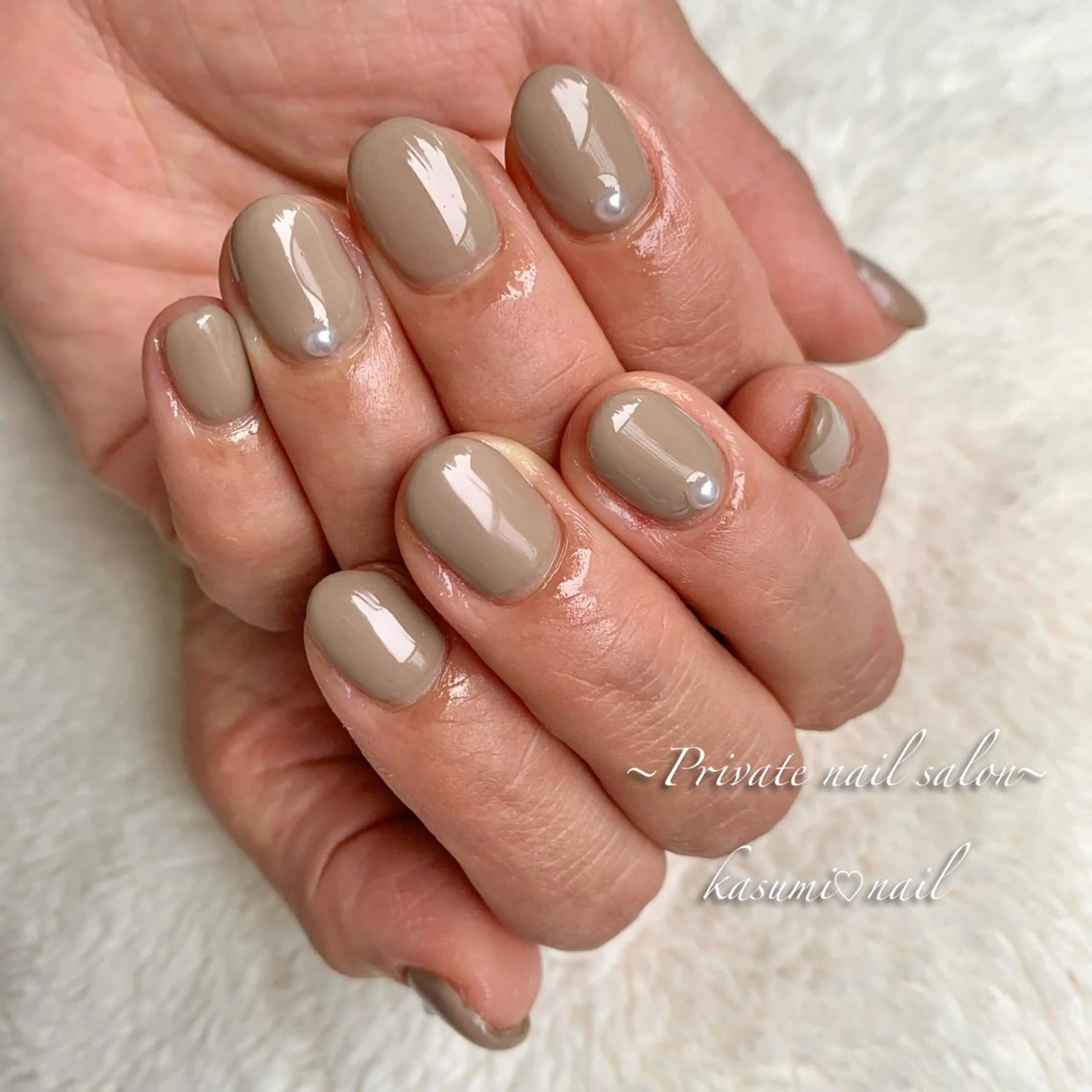 ネイル アートネイル ラメ(グリッター) マグネットネイル ミラーネイル 持ち込み KASUMI♡ Nailのネイルデザイン