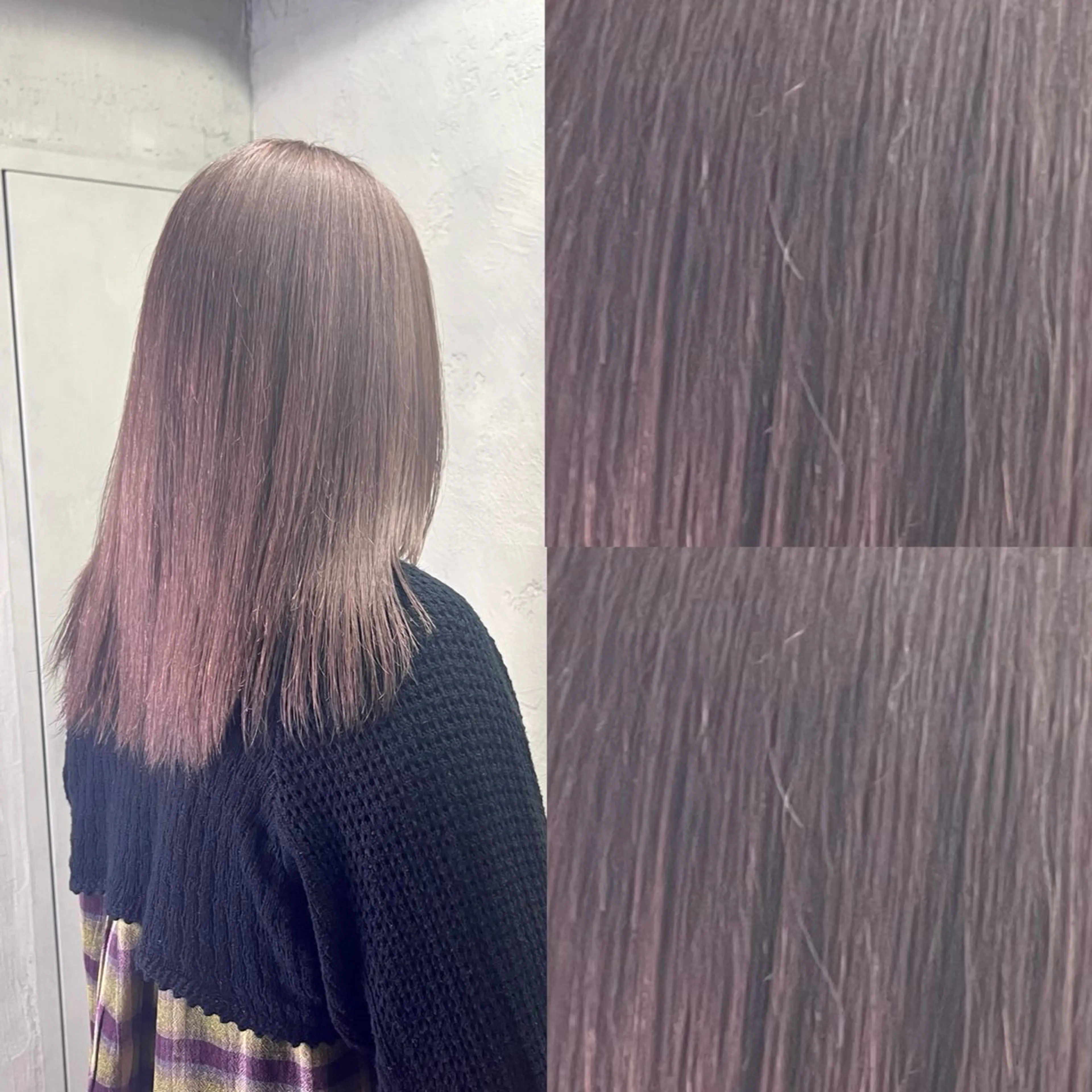 ロング カラー 🩵艶ハイトーン／ 艶パーマ🩵ユウゴのヘアスタイル