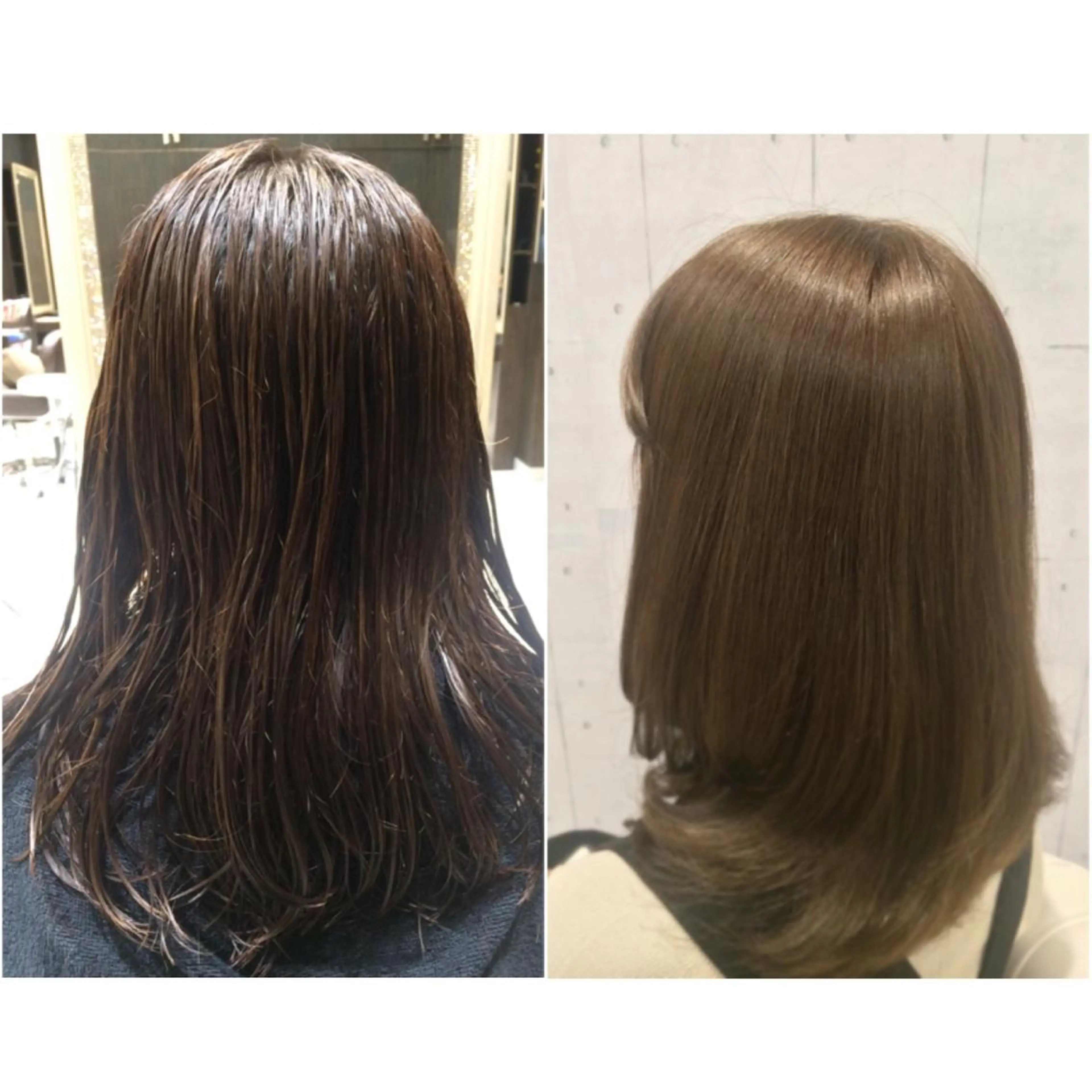 カラー ベージュカラー 韓・中華美女ヘア 🇰🇷×🇨🇳のヘアスタイル