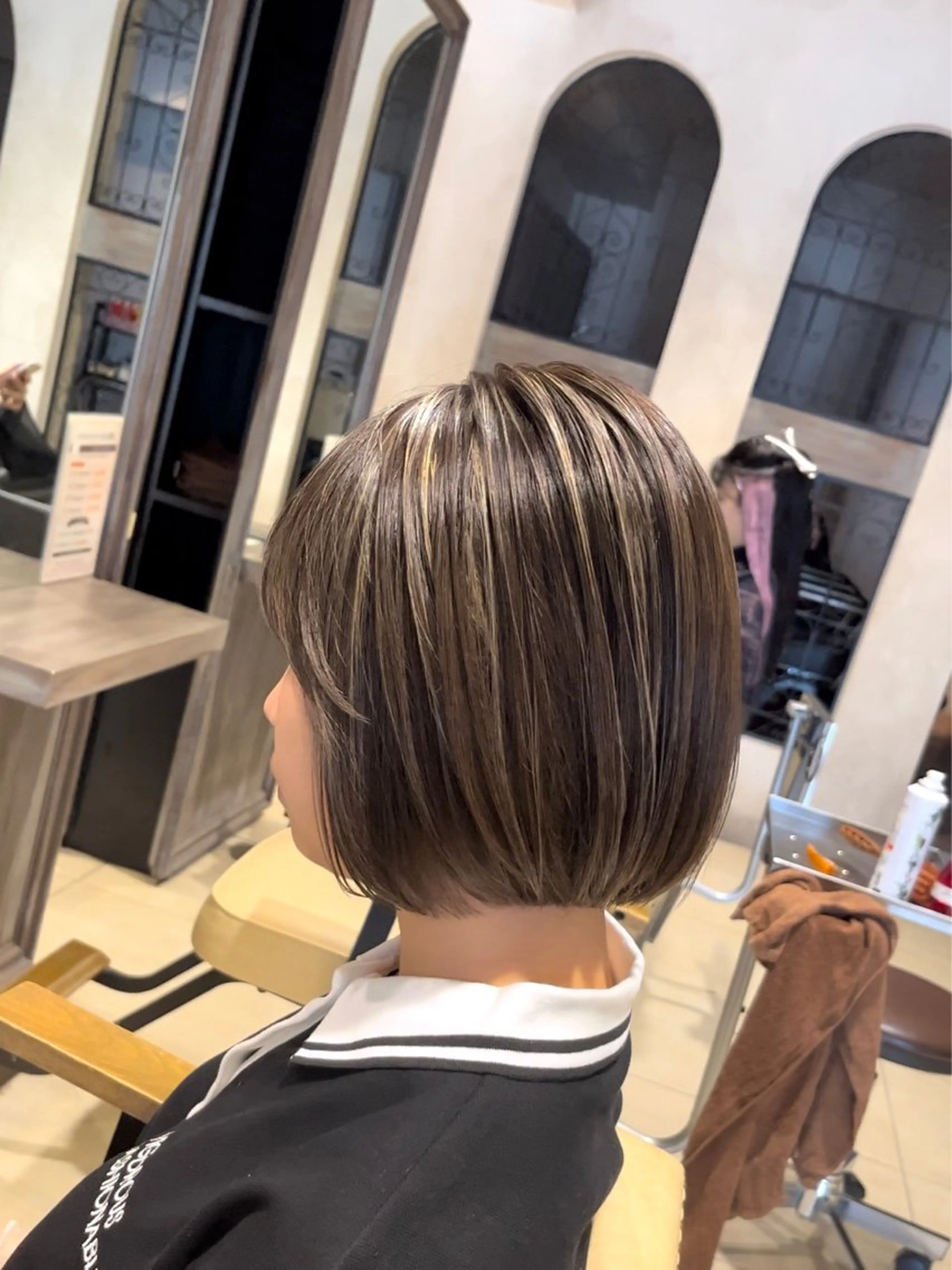 ショート カラー 橋口 陽太のヘアスタイル