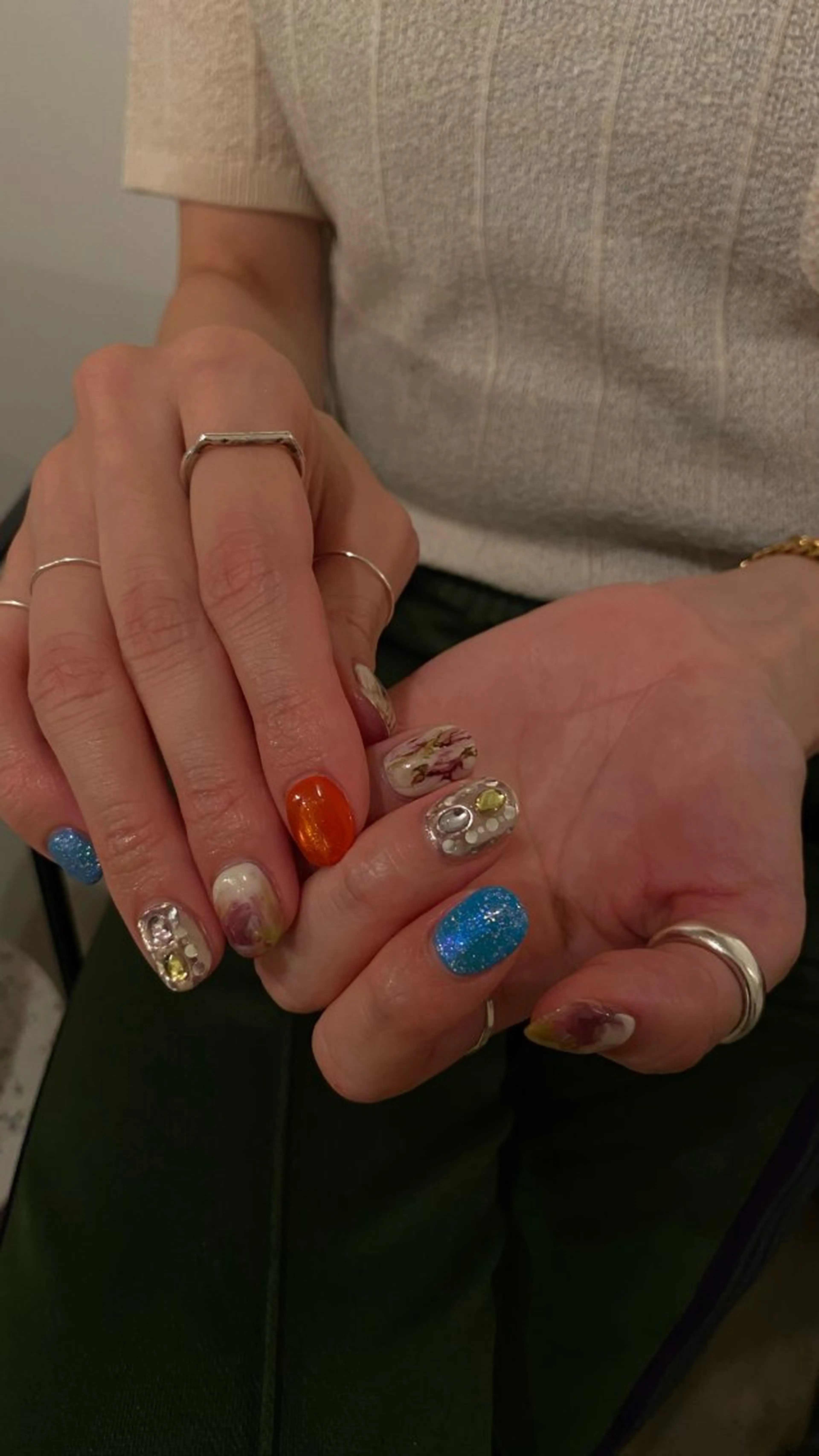 ネイル ハンドネイル Latte.所属・saito keiのネイルデザイン